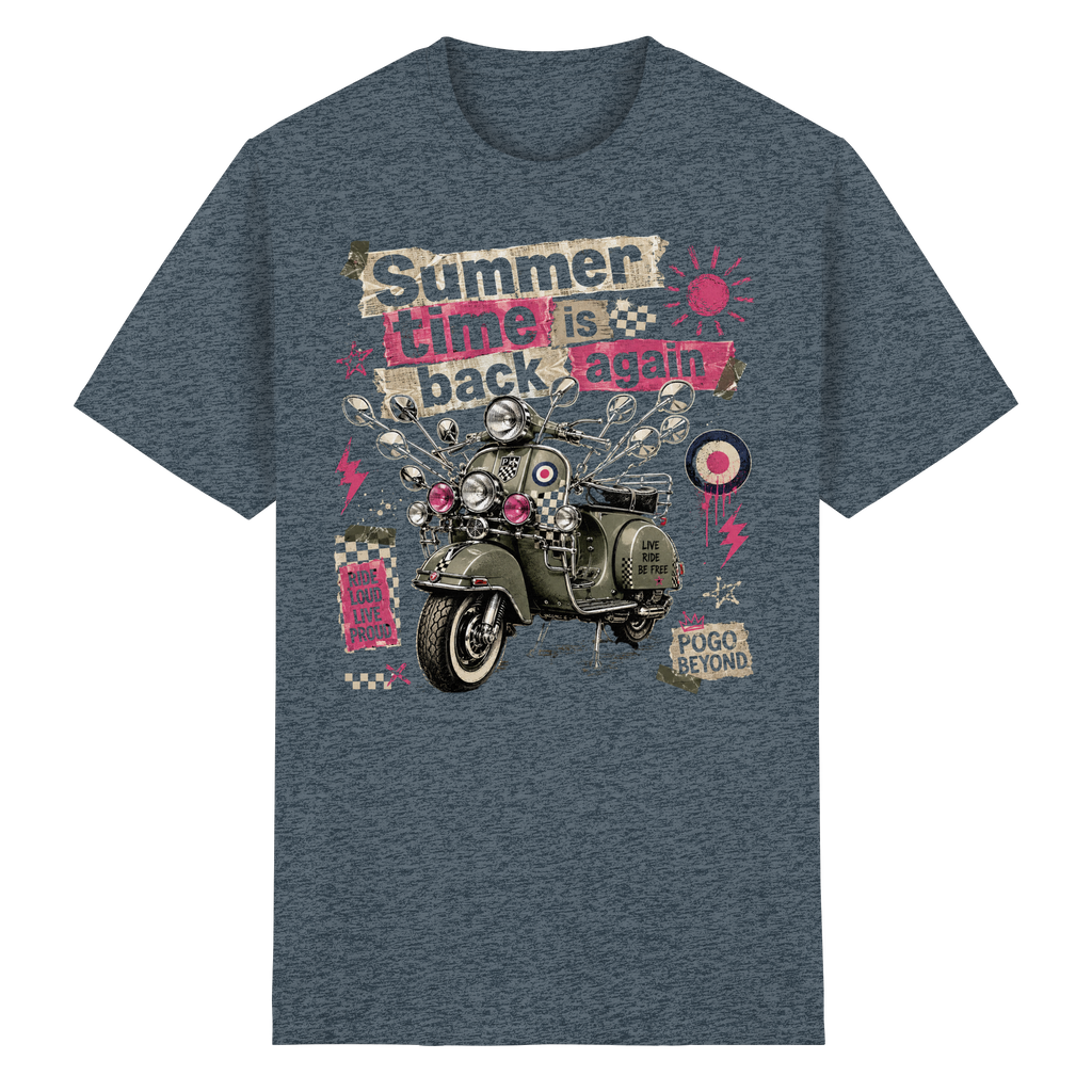SUMMER TIME IS BACK AGAIN - Heavy Cotton T-Shirt