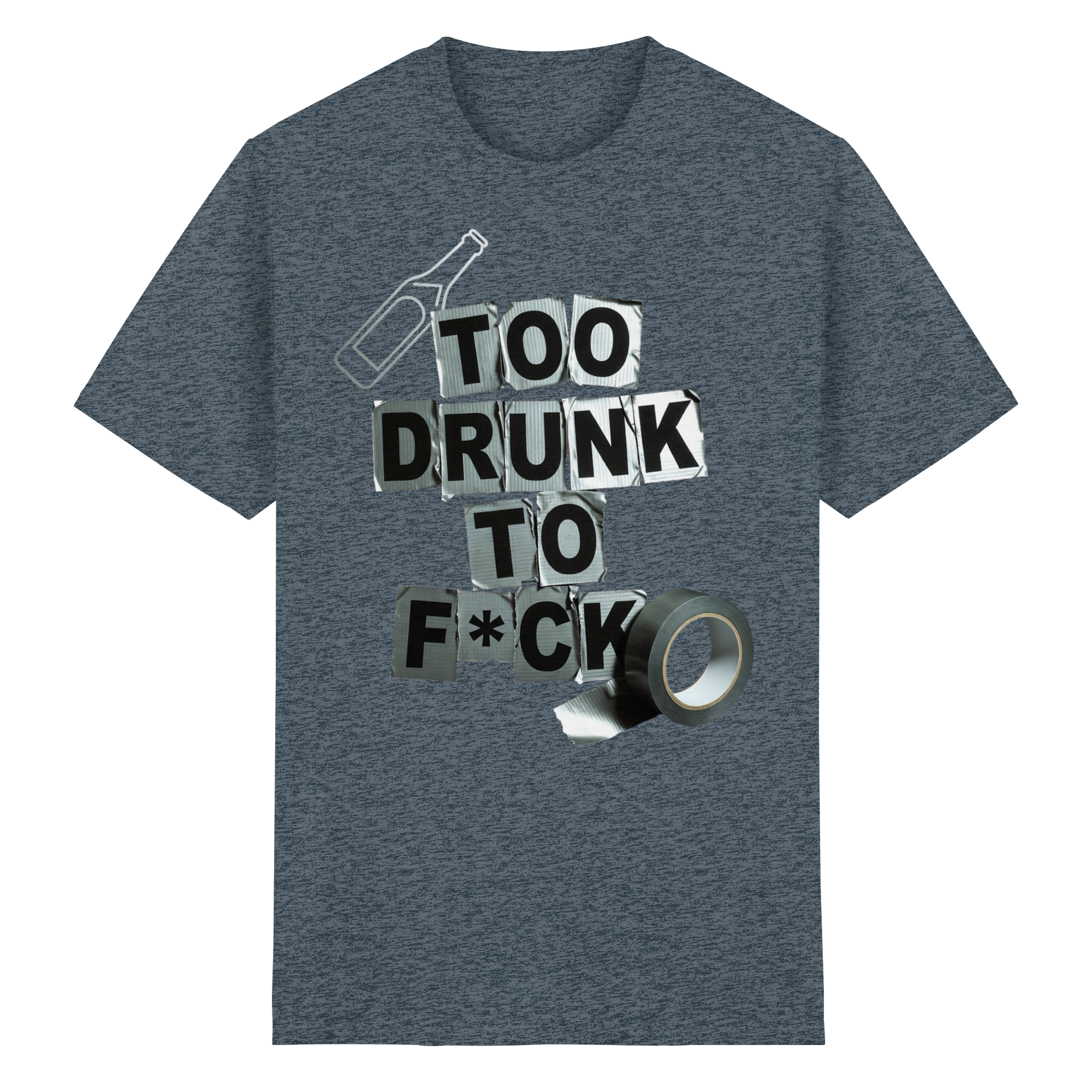 TOO DRUNK... - Heavy Cotton T-Shirt
