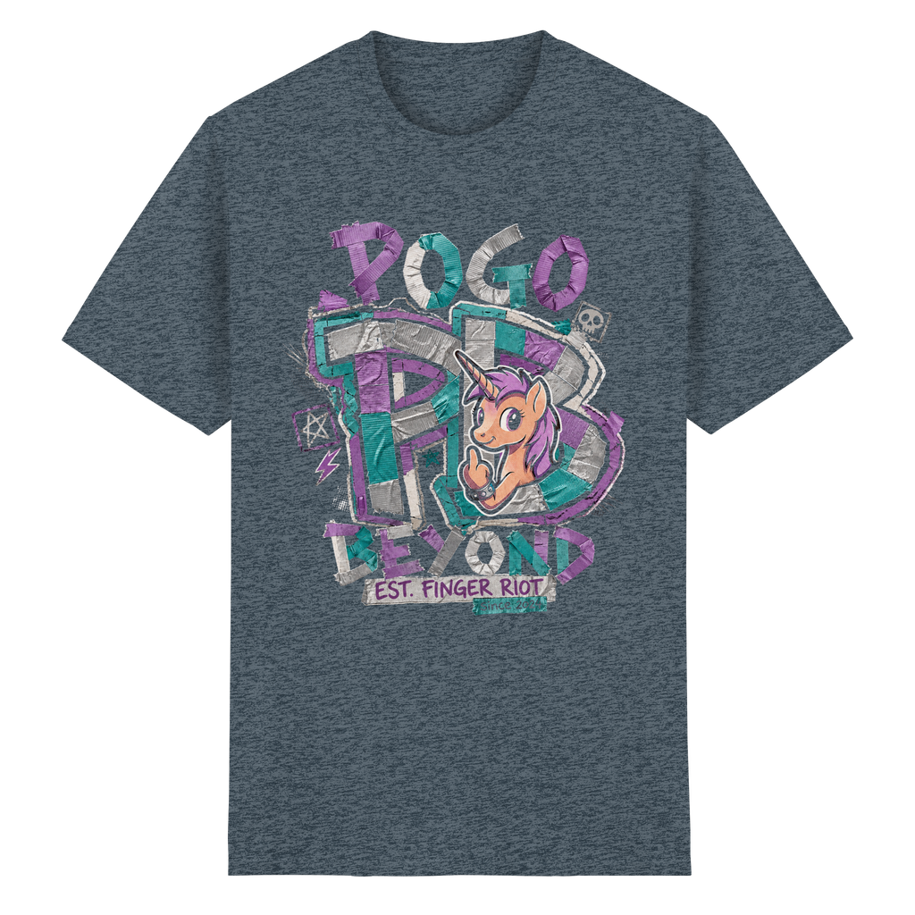 POGO BEYOND Colours  - Heavy Cotton T-Shirt