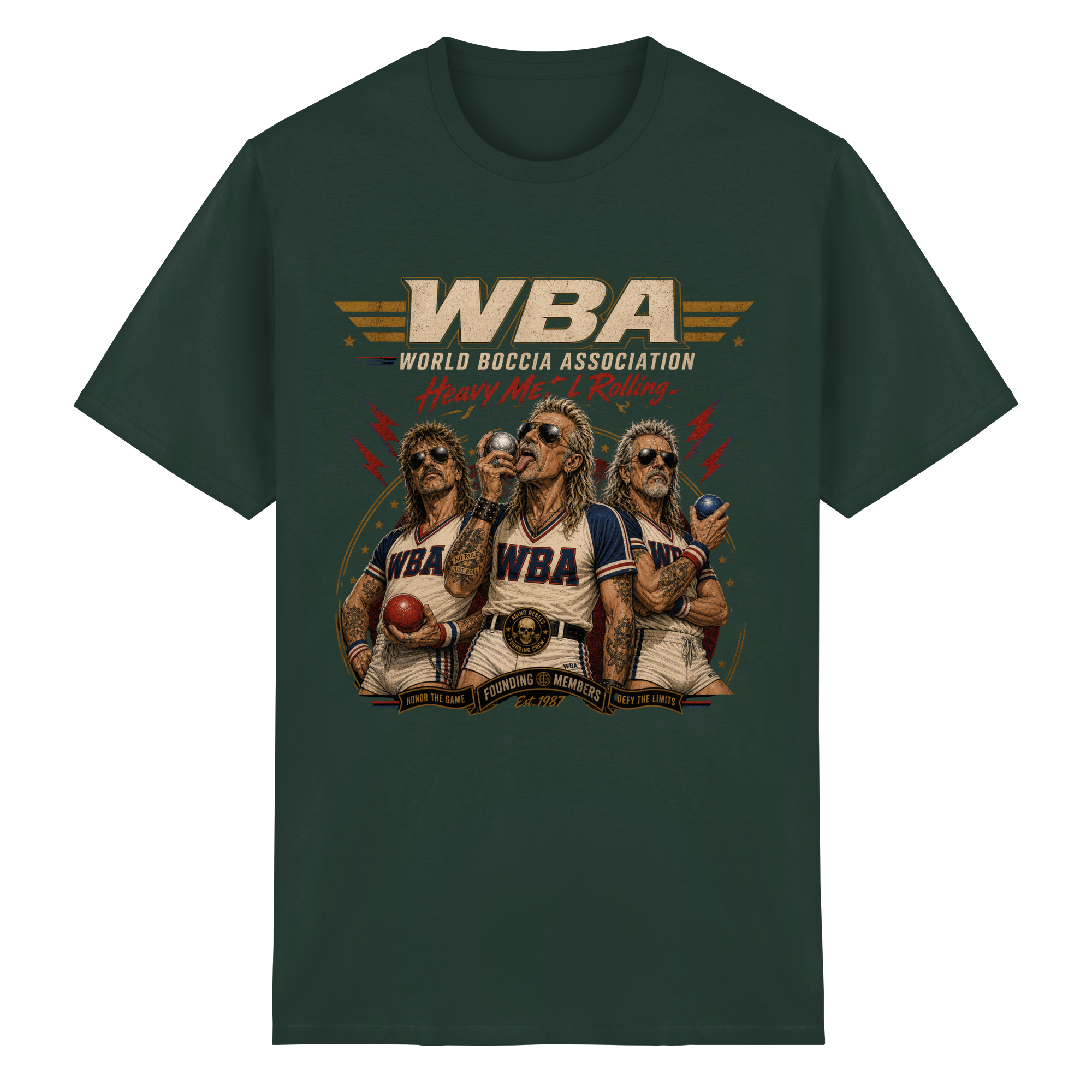 WORLD BOCCIA ASSOCIATION - Heavy Cotton T-Shirt