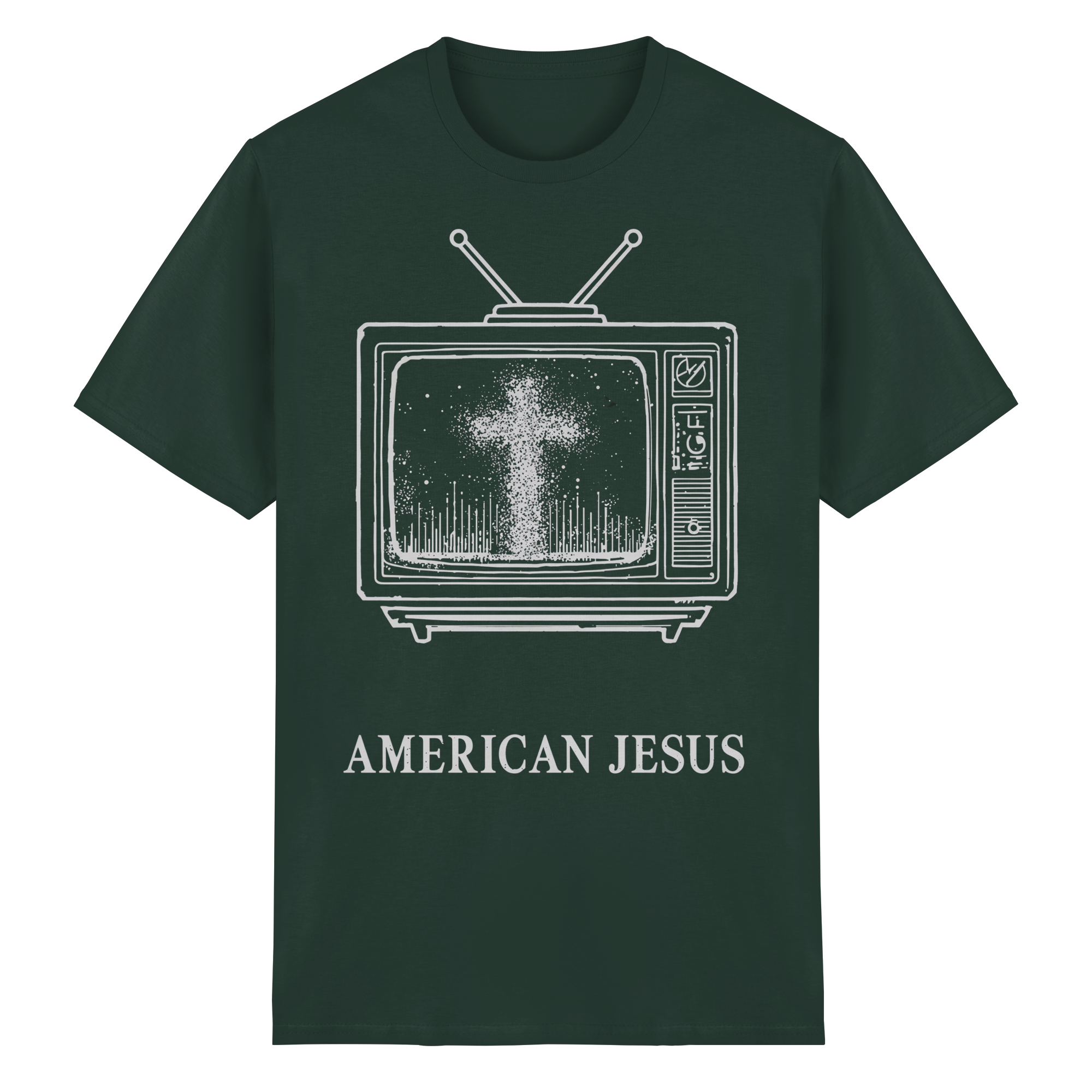 AMERICAN JESUS - Heavy Cotton T-Shirt
