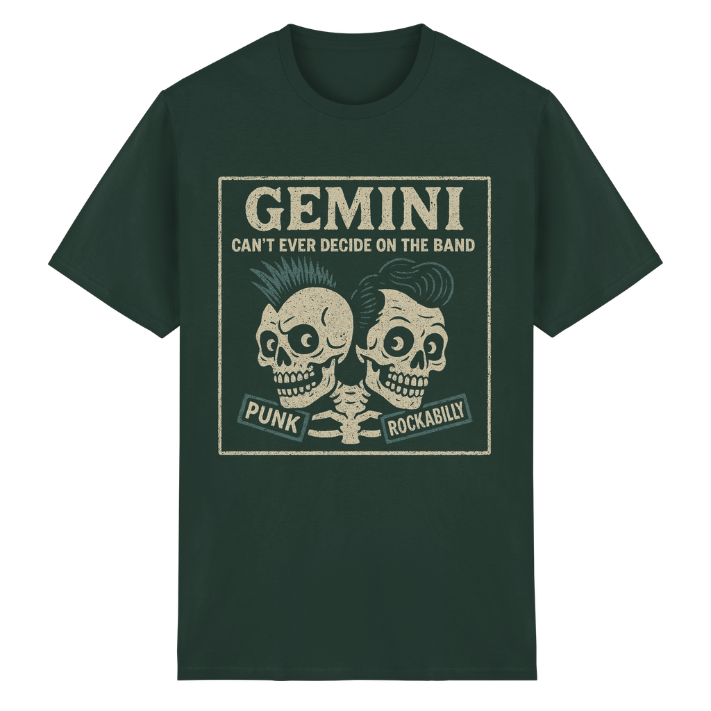 GEMINI PUNK - Heavy Cotton T-Shirt
