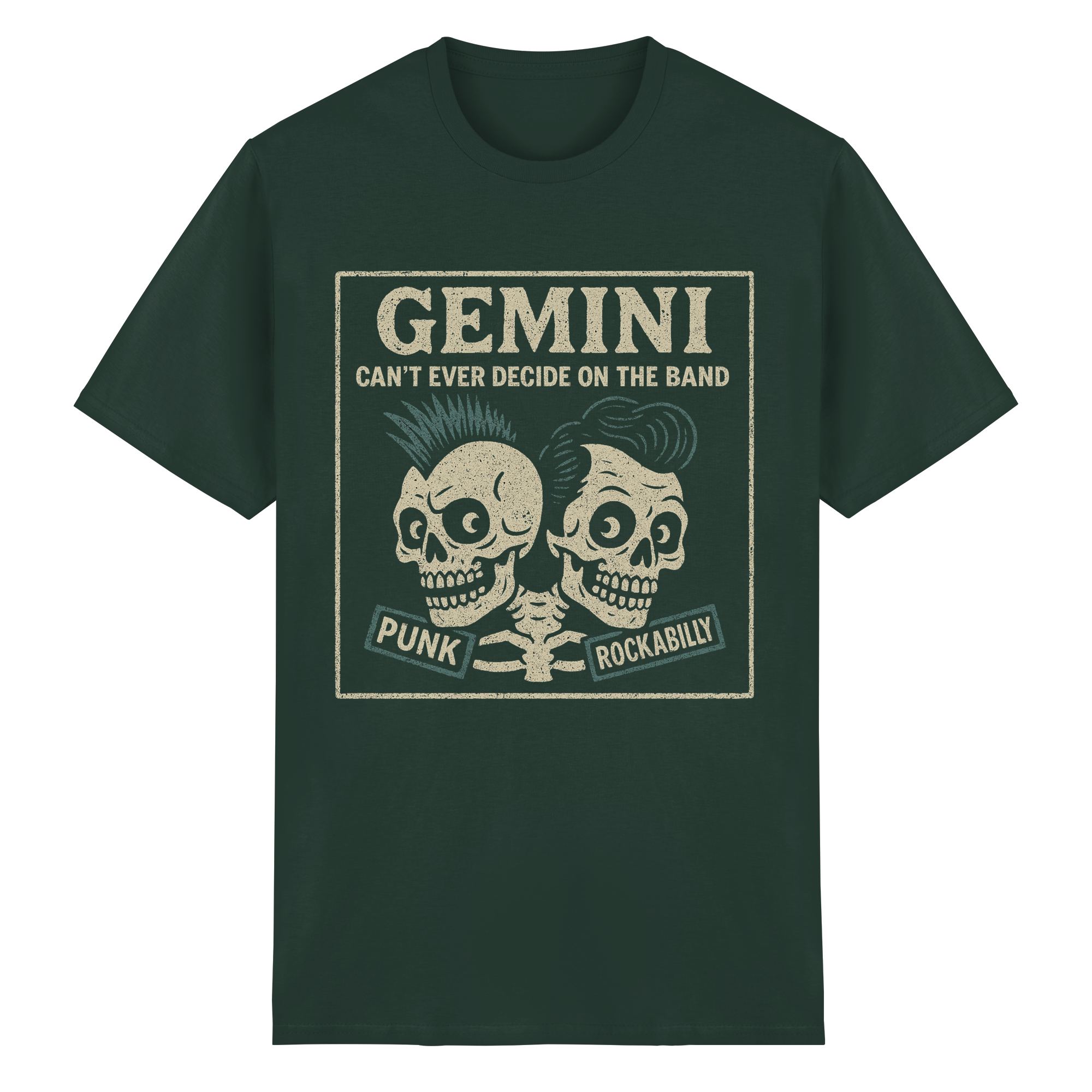 GEMINI PUNK - Heavy Cotton T-Shirt