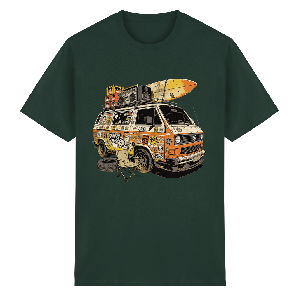 PUNKY CAMPER - Heavy Cotton T-Shirt