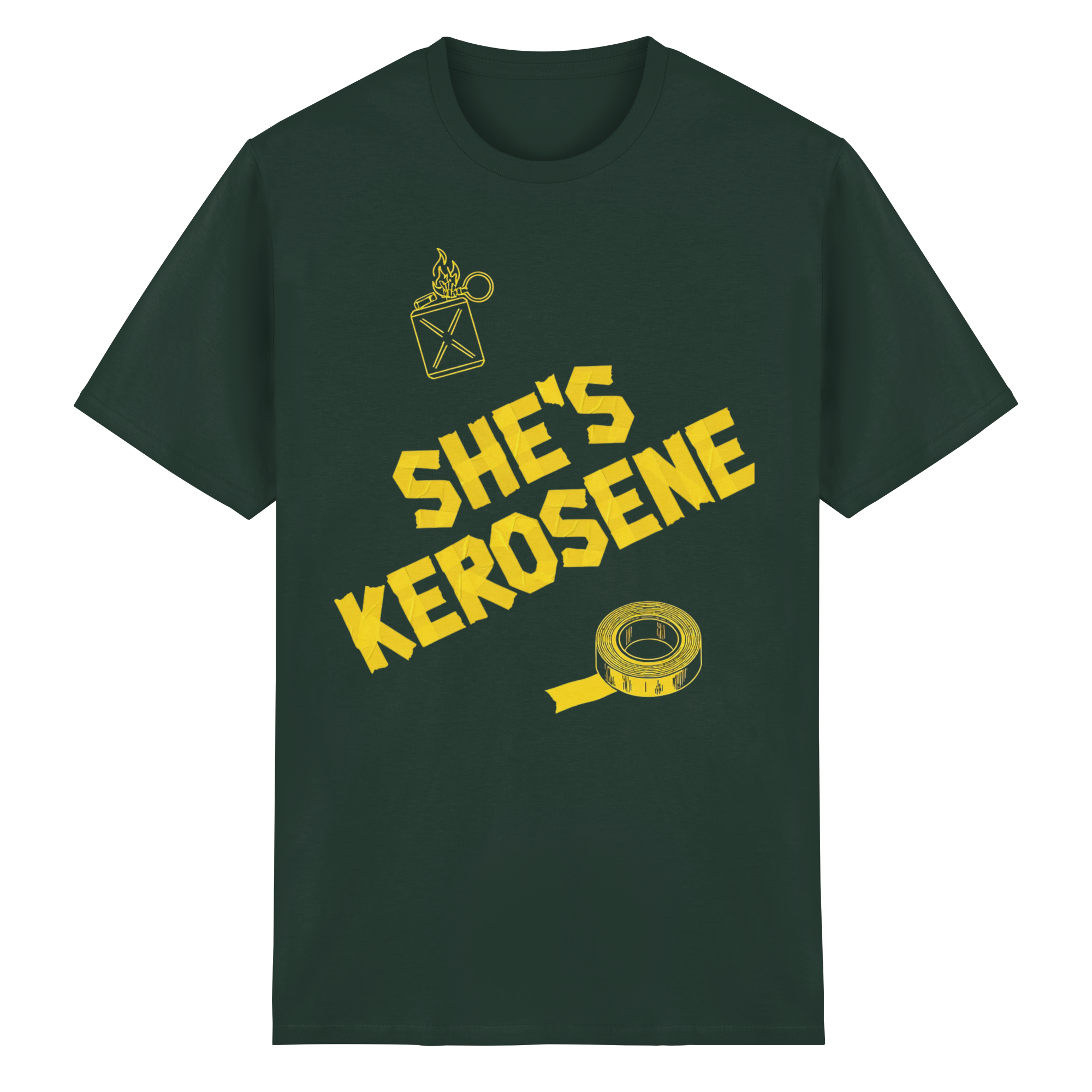 SHE's KEROSENE - Heavy Cotton T-Shirt