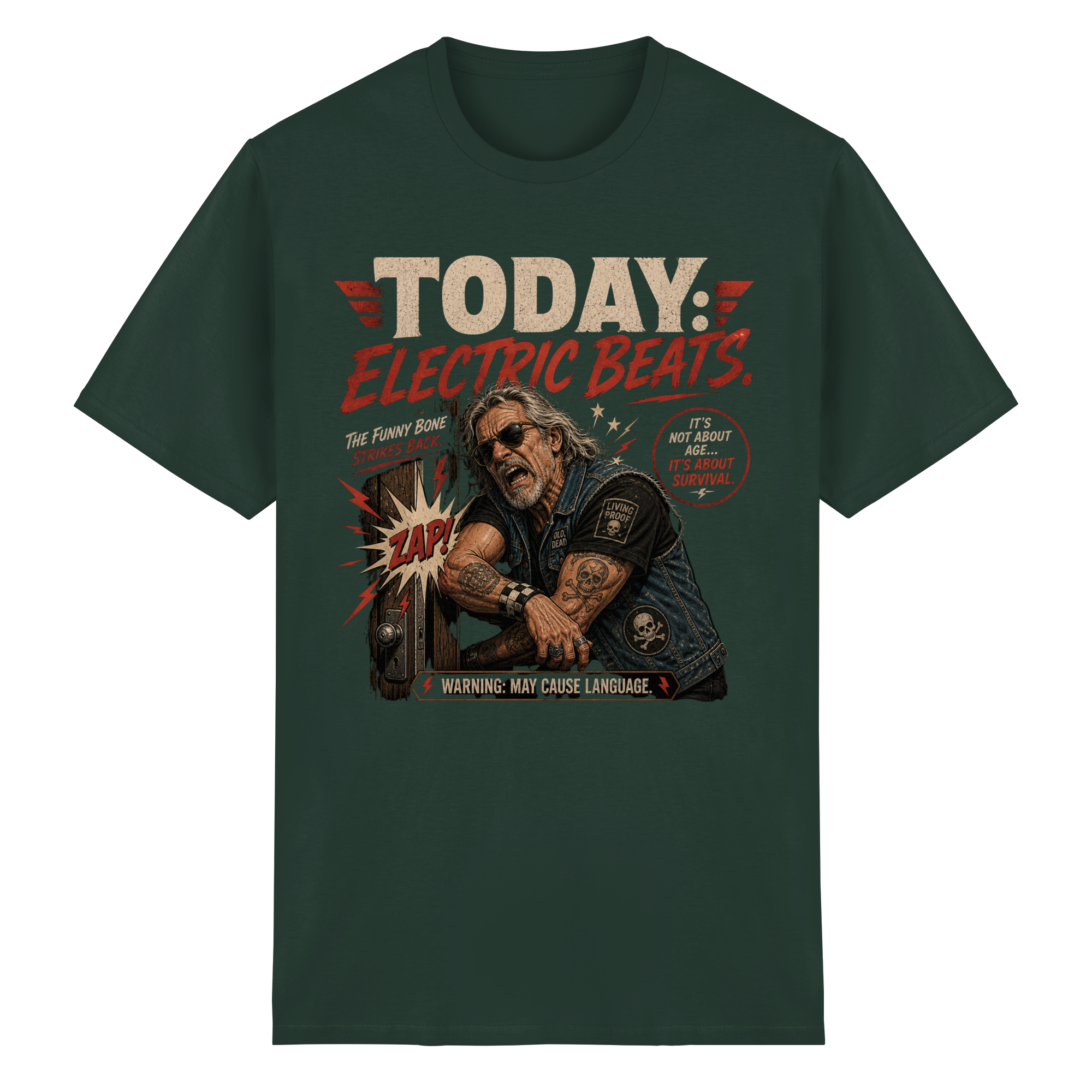 FUNNY BONE - Heavy Cotton T-Shirt