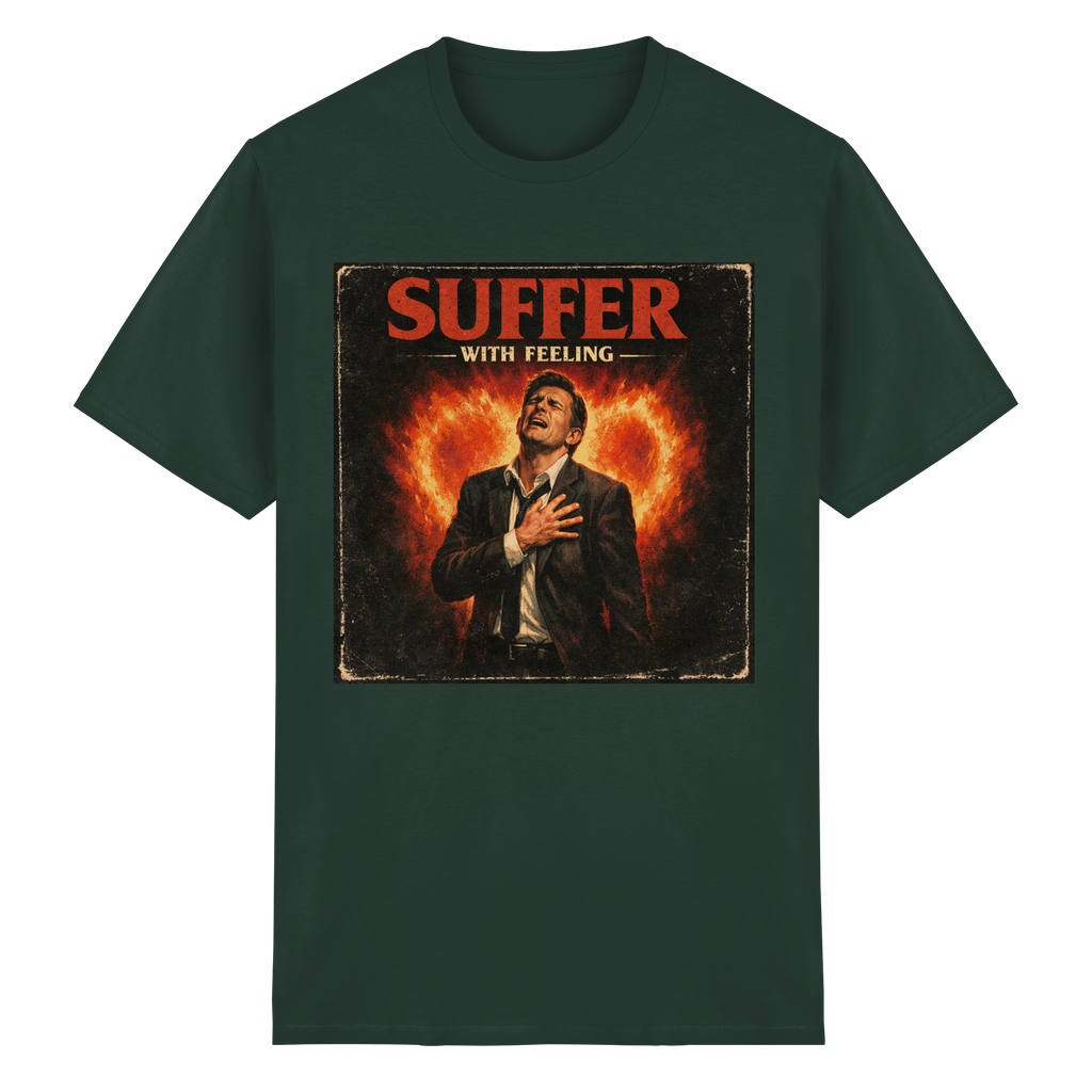 SUFFER WITH FEELING // GAFFA Statement Shirt - Heavy Cotton T-Shirt
