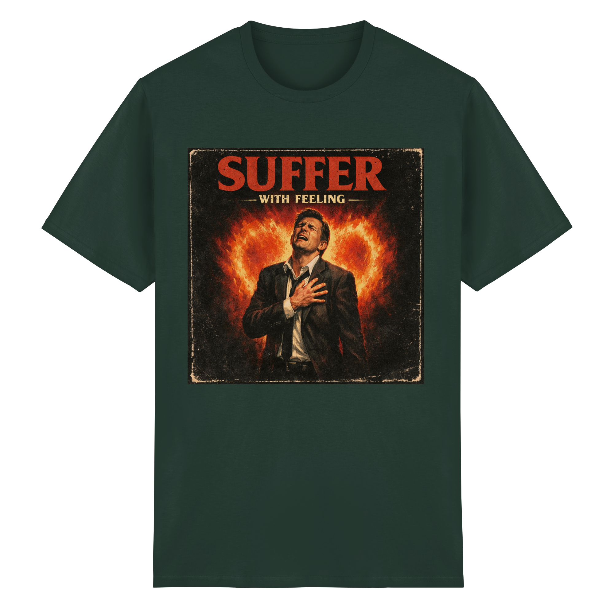 SUFFER WITH FEELING // GAFFA Statement Shirt - Heavy Cotton T-Shirt