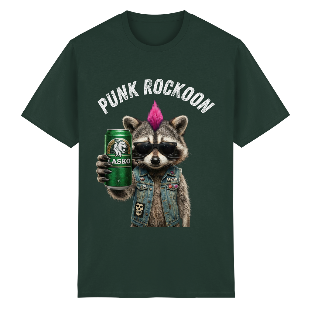 PUNK ROCKOON - Heavy Cotton T-Shirt