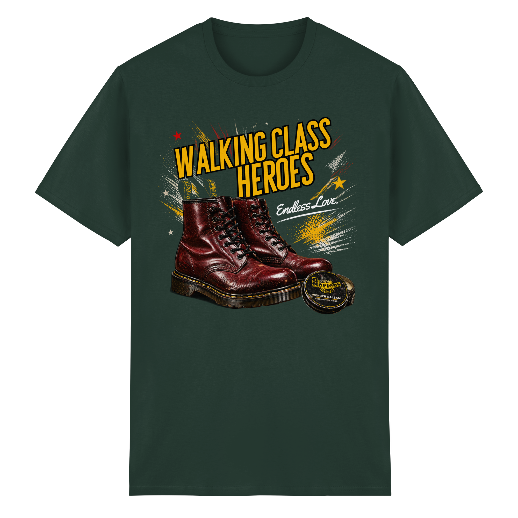WONDER BALM & IRON SOULS - Heavy Cotton T-Shirt
