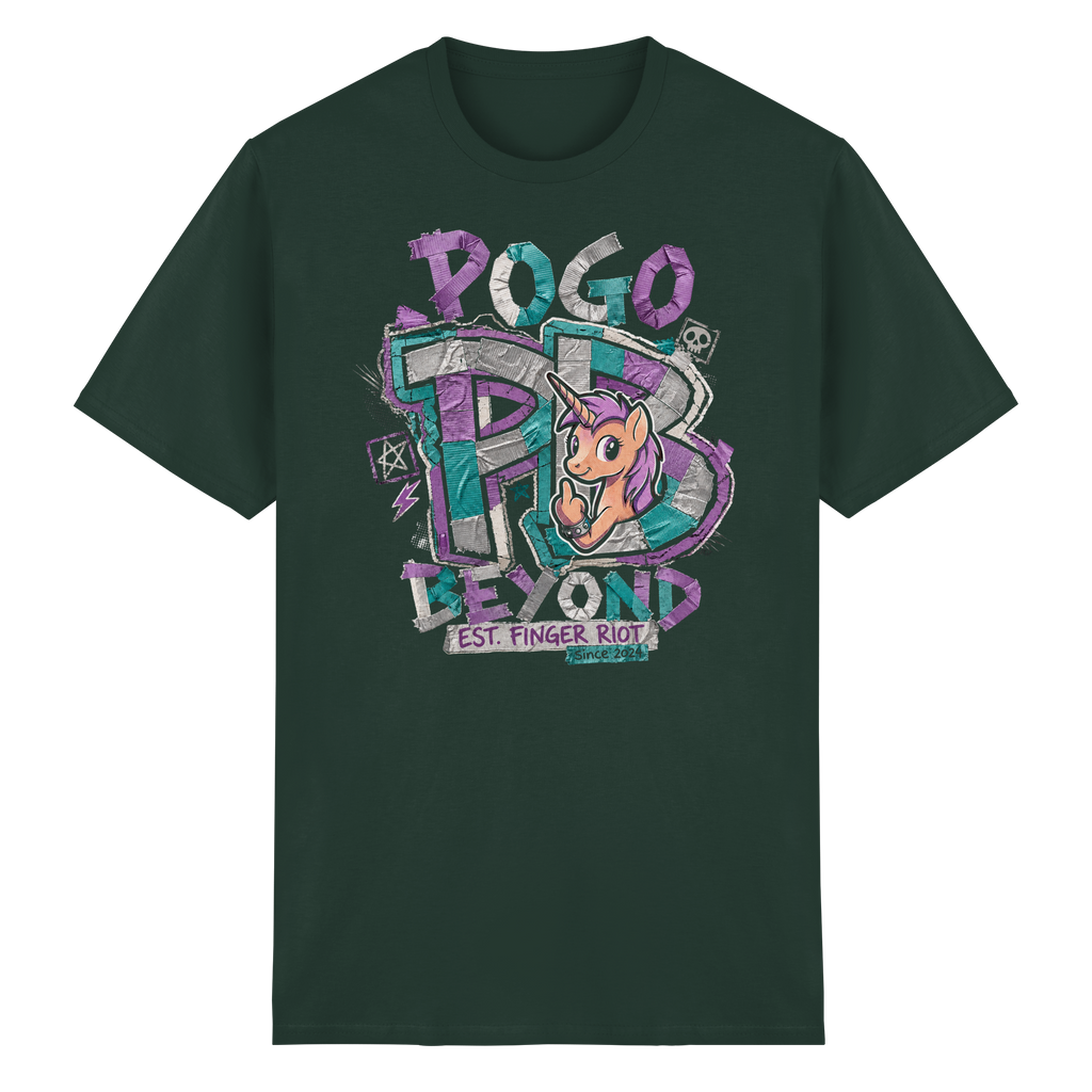 POGO BEYOND - Colour  - Heavy Cotton T-Shirt