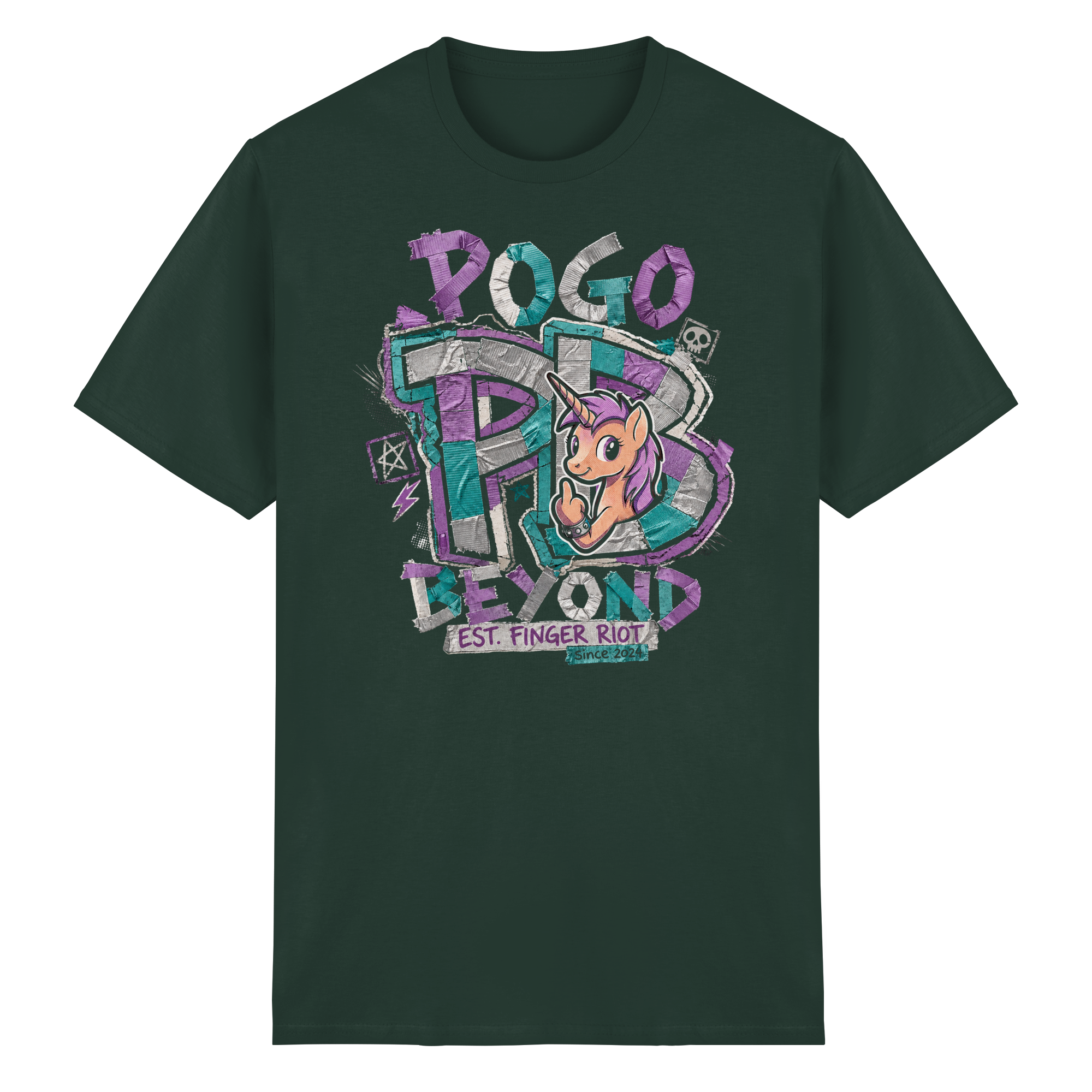 POGO BEYOND - Colour  - Heavy Cotton T-Shirt