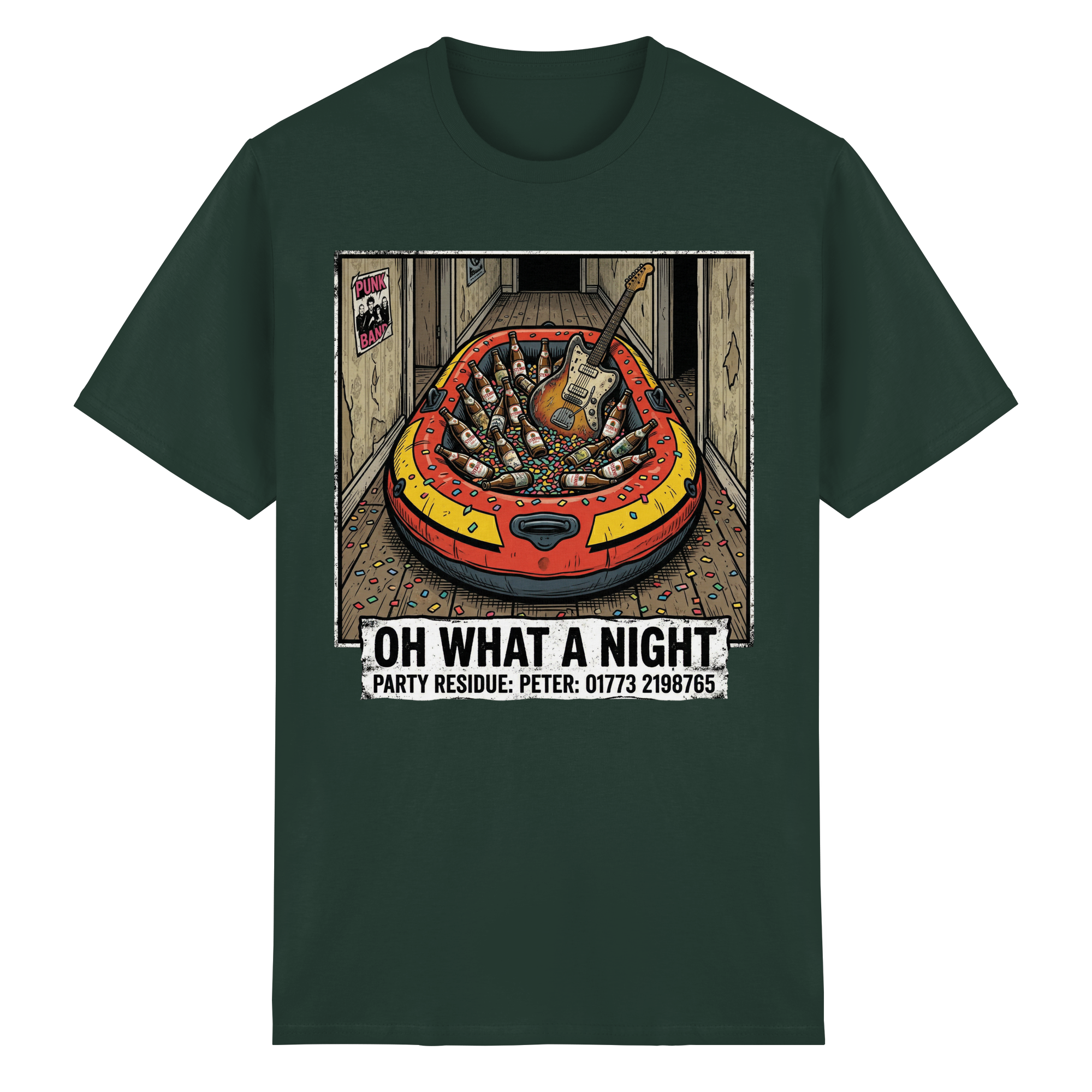 OH WHAT A NIGHT - Heavy Cotton T-Shirt