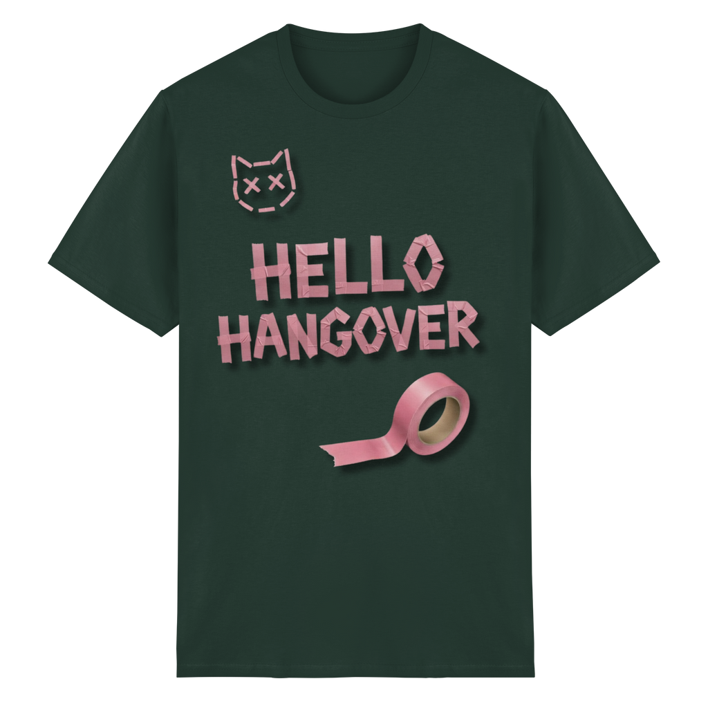 HELLO HANGOVER - Heavy Cotton T-Shirt