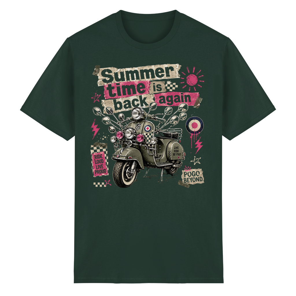 SUMMER TIME IS BACK AGAIN - Heavy Cotton T-Shirt