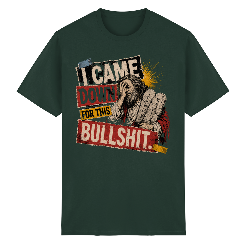 I CAME DOWN FOR THIS... - Heavy Cotton T-Shirt