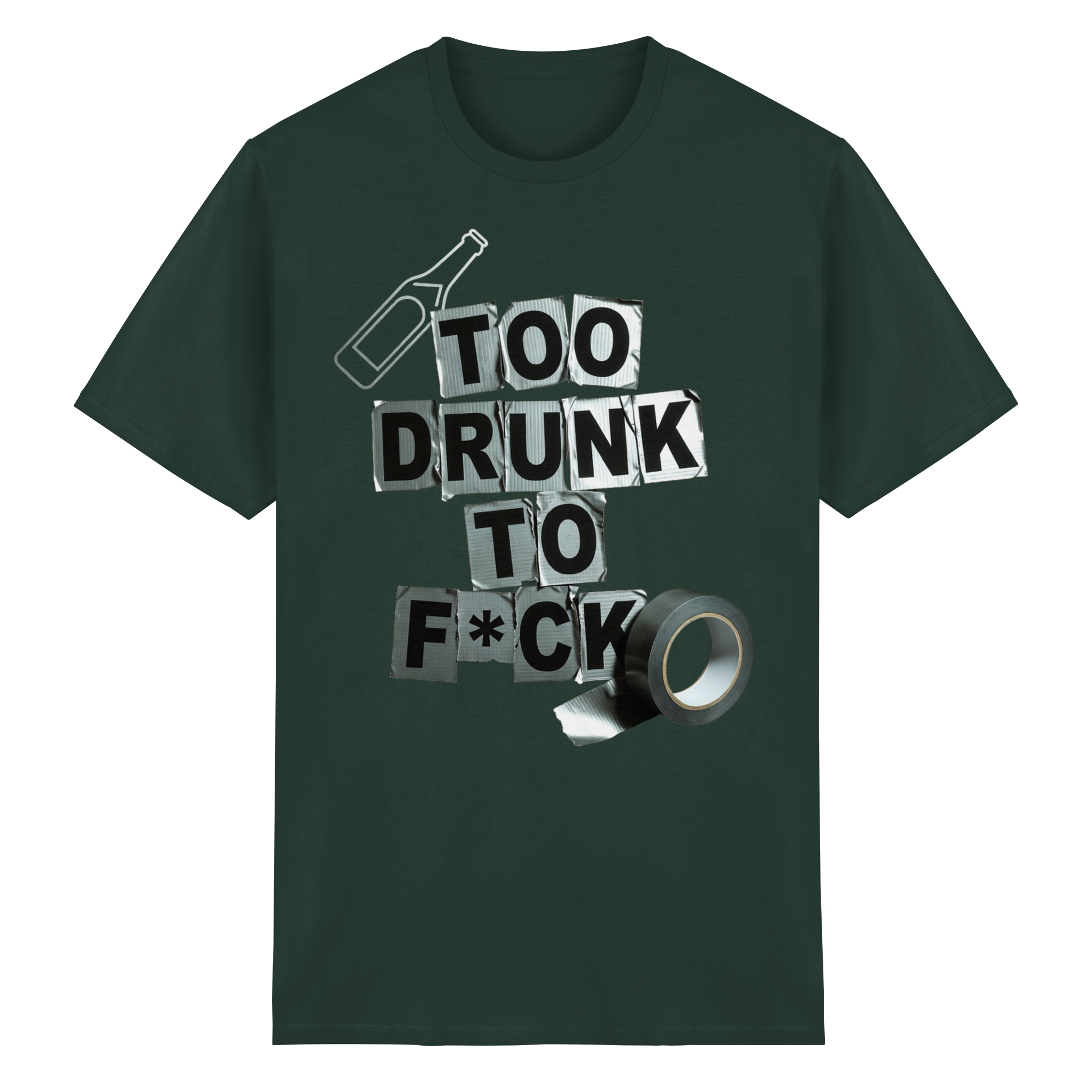TOO DRUNK... - Heavy Cotton T-Shirt