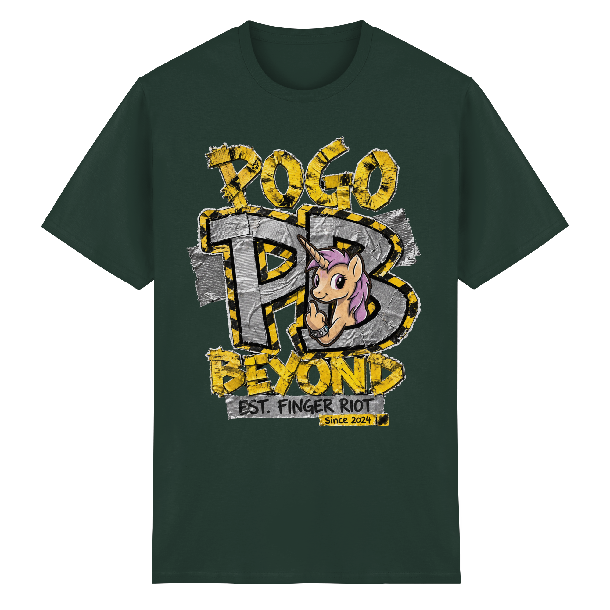 POGO BEYOND Yellow - Heavy Cotton T-Shirt