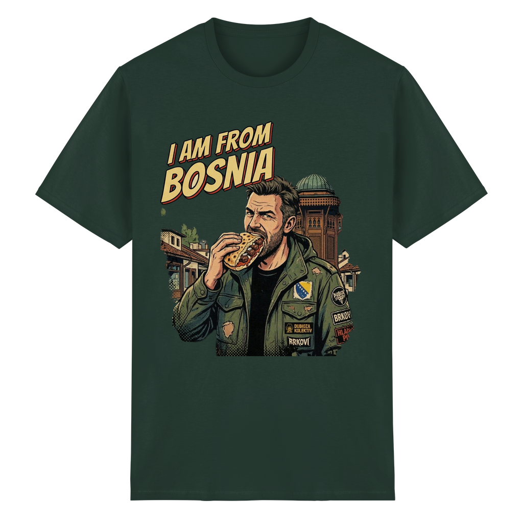 I'AM FROM BOSNIA - Heavy Cotton T-Shirt