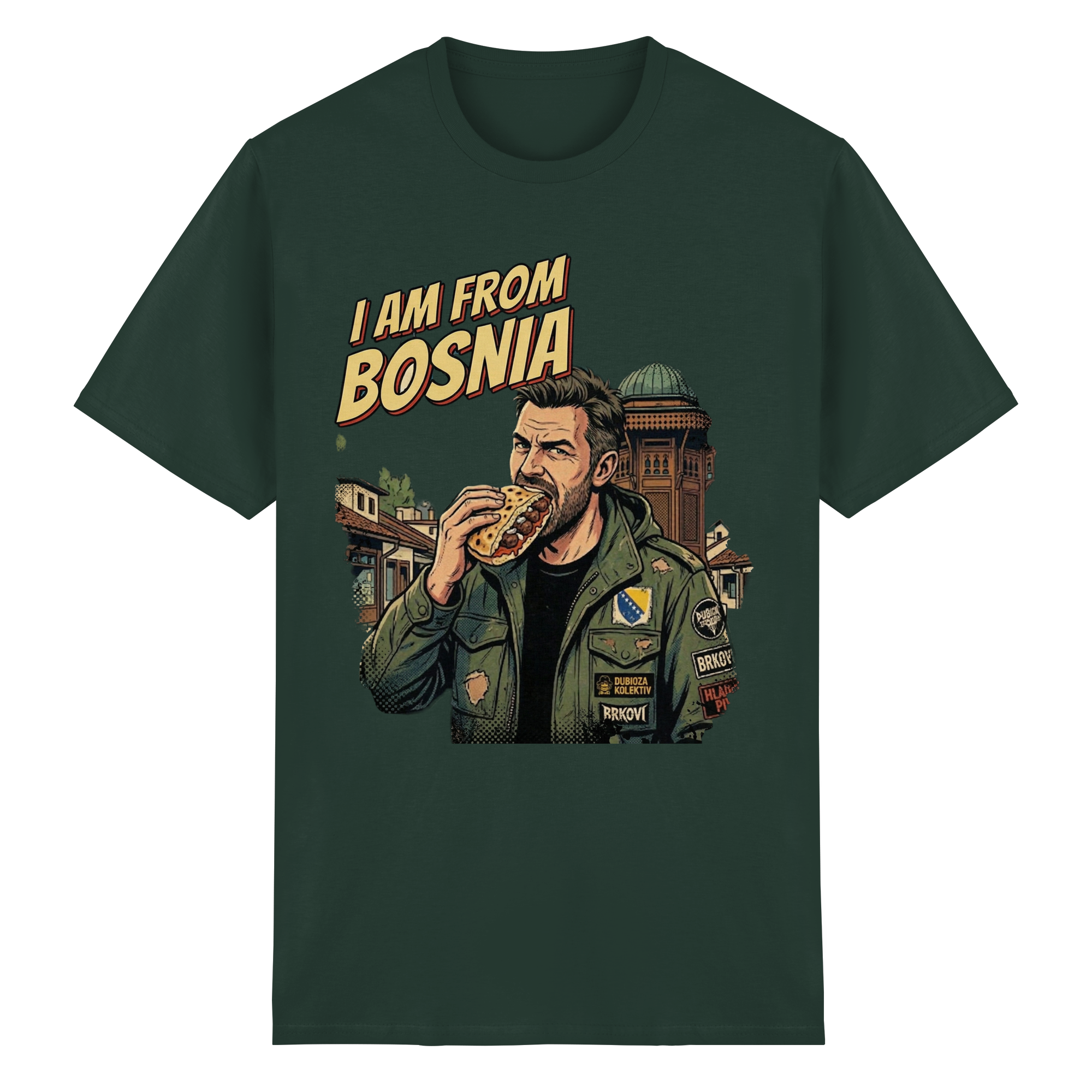 I'AM FROM BOSNIA - Heavy Cotton T-Shirt