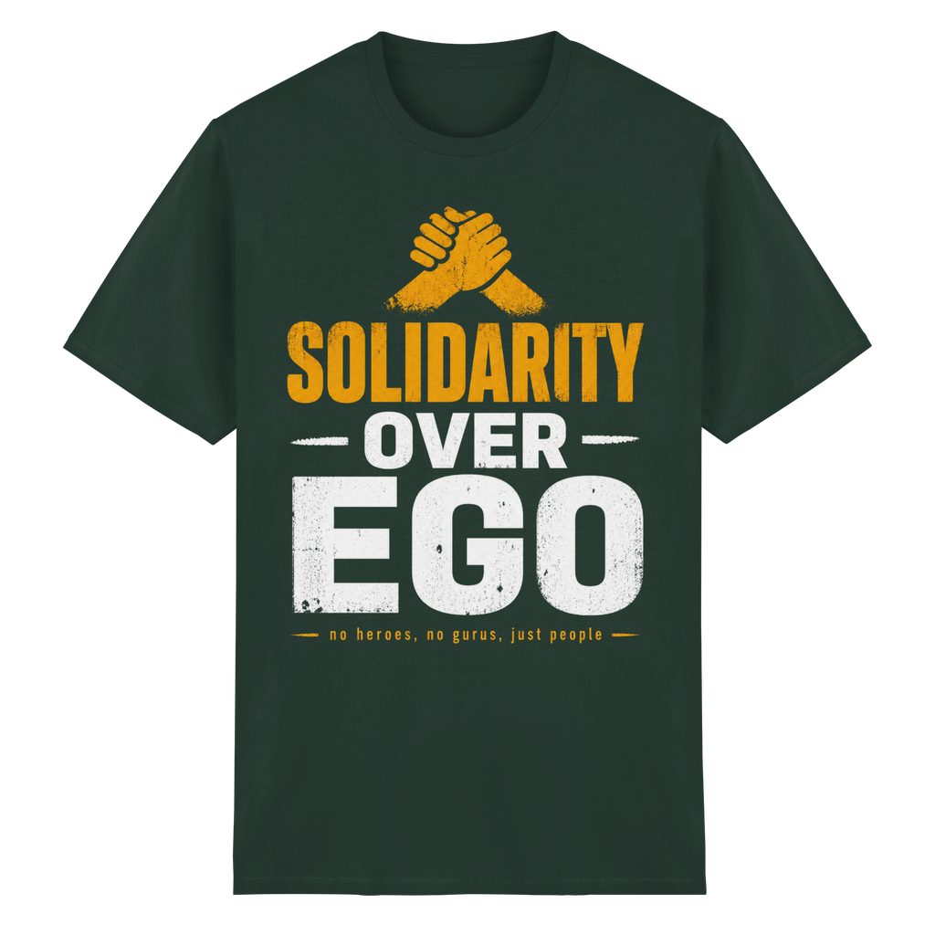 SOLIDARITY OVER EGO - Heavy Cotton T-Shirt