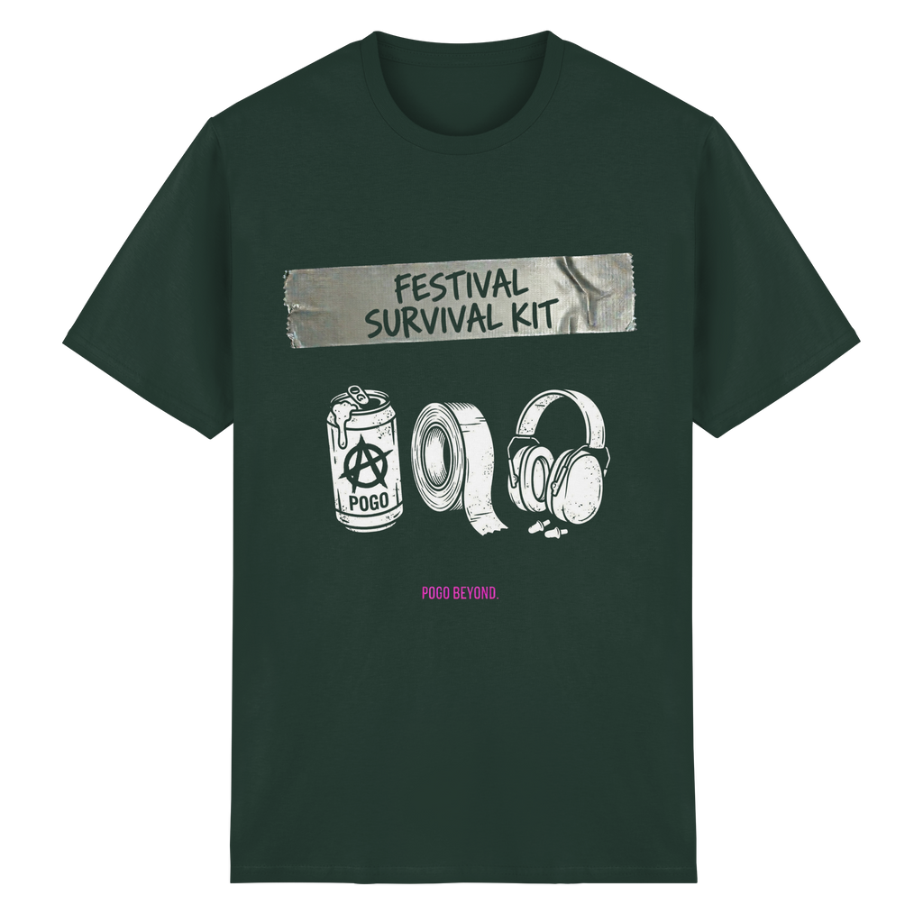 FESTIVAL SURVIVAL - Heavy Cotton T-Shirt