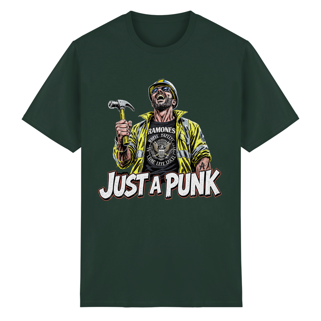 JUST A PUNK - Heavy Cotton T-Shirt