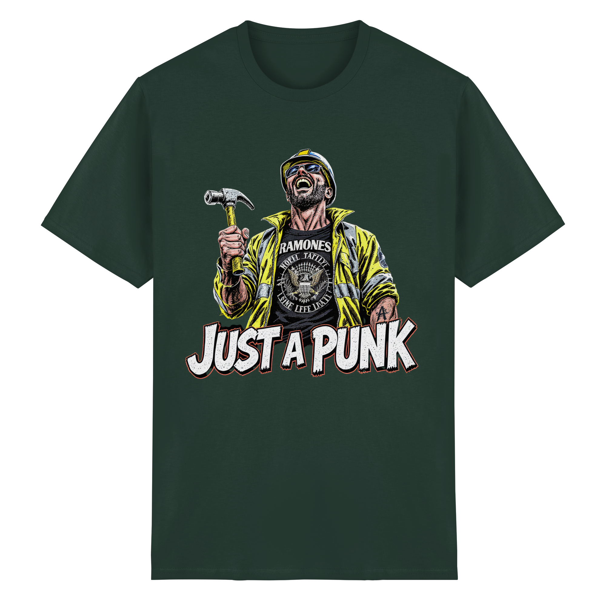 JUST A PUNK - Heavy Cotton T-Shirt