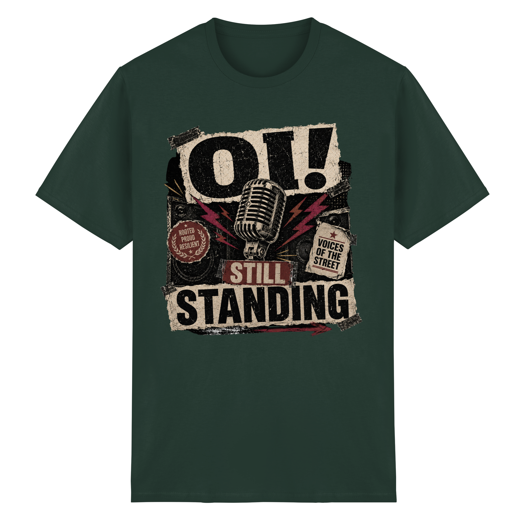 OI STILL STANDING - Heavy Cotton T-Shirt