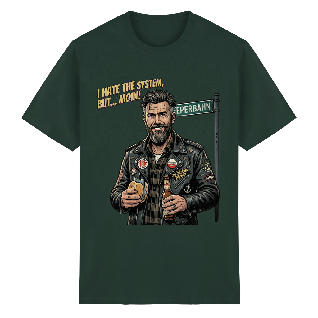 HAMBURG PUNK - MOIN - Heavy Cotton T-Shirt