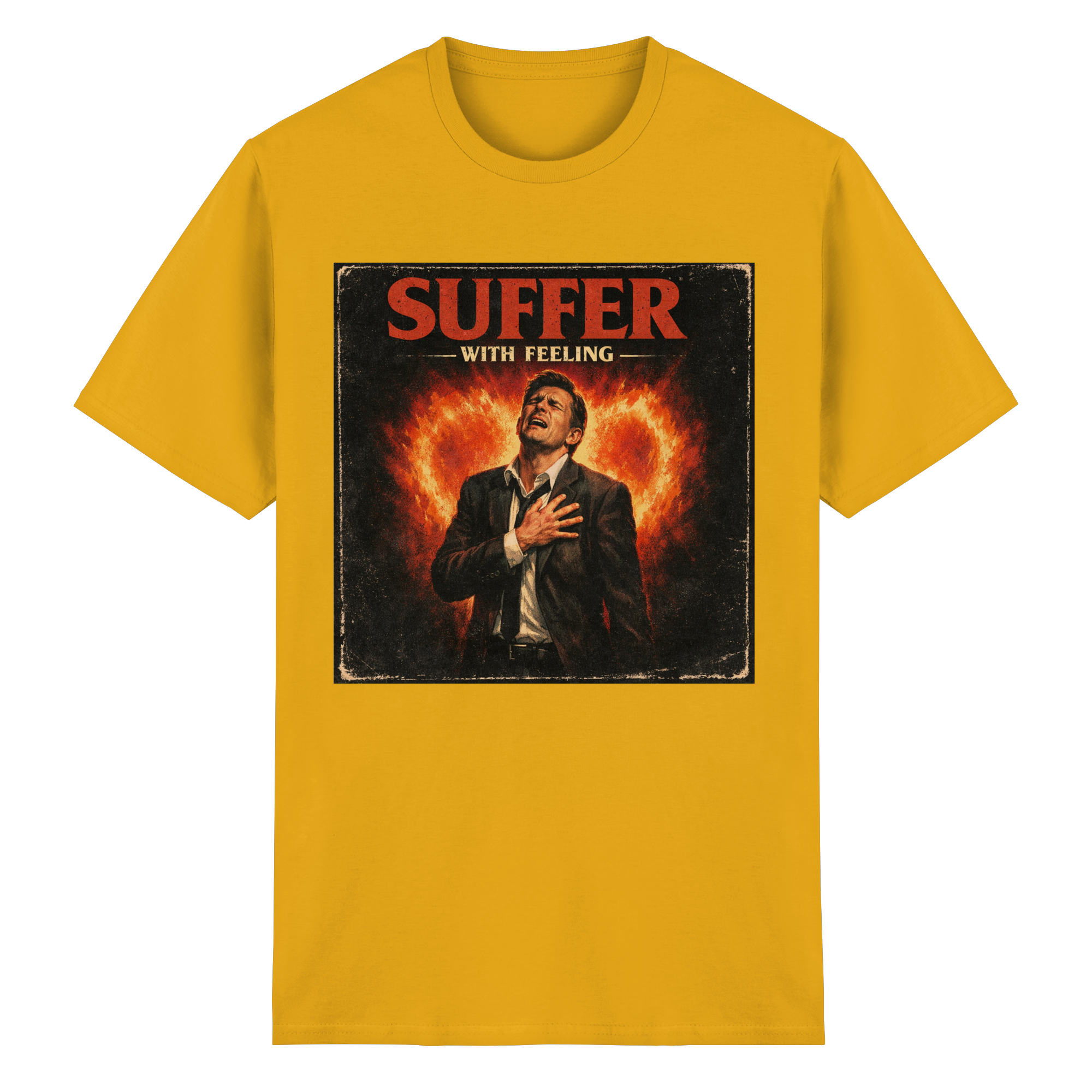 SUFFER WITH FEELING // GAFFA Statement Shirt - Heavy Cotton T-Shirt