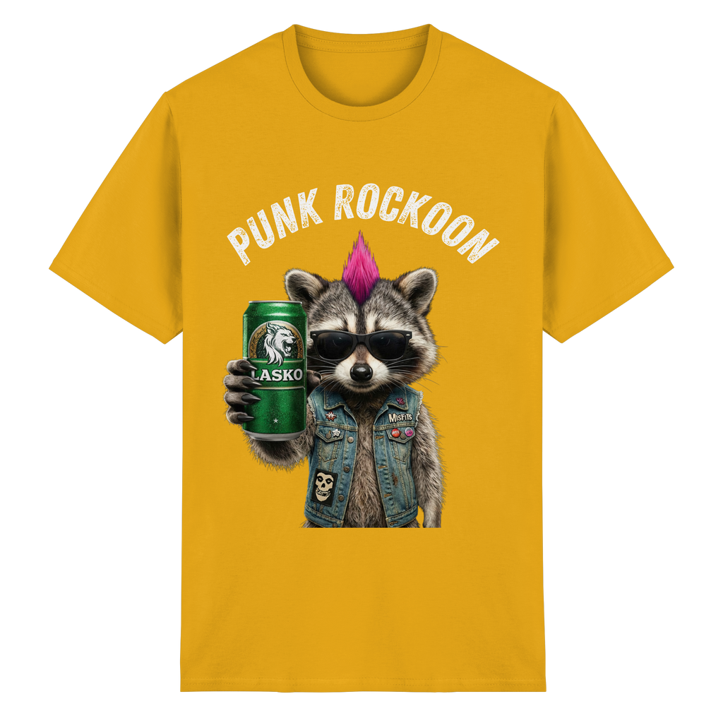 PUNK ROCKOON - Heavy Cotton T-Shirt