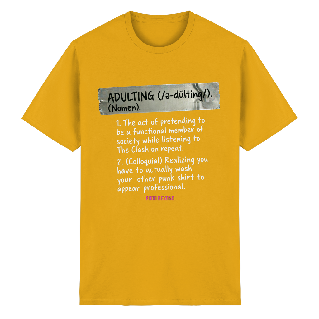ADULTING - Heavy Cotton T-Shirt