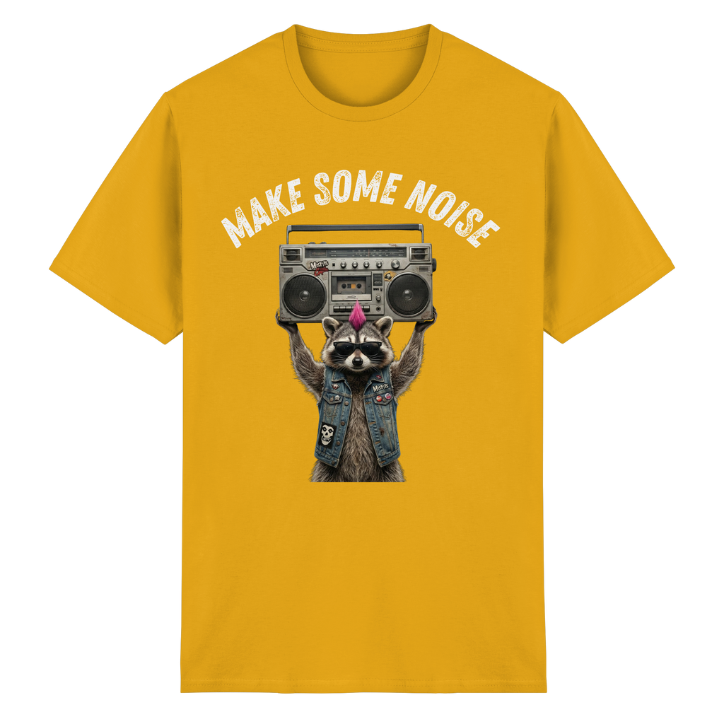 MAKE SOME NOISE - Heavy Cotton T-Shirt