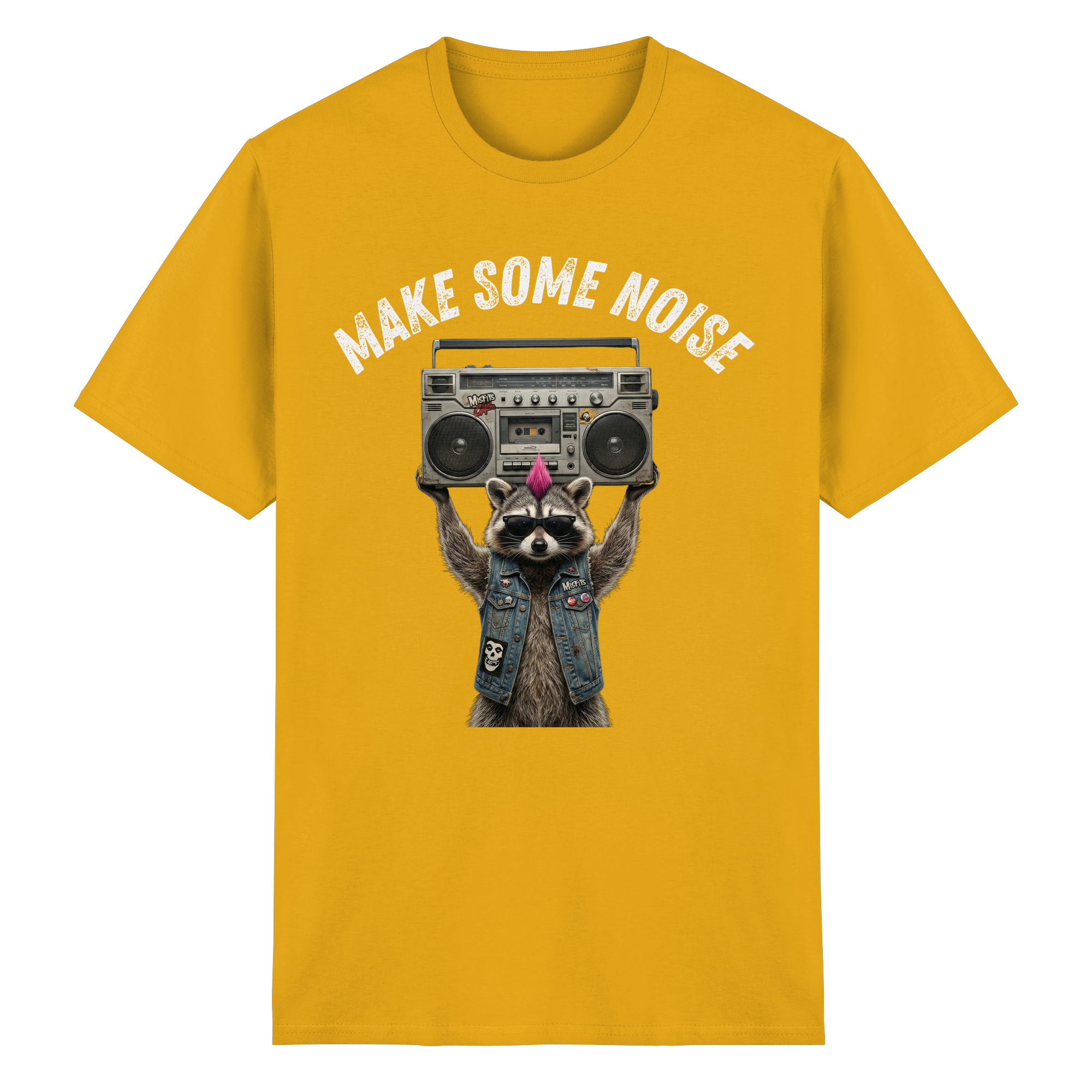 MAKE SOME NOISE - Heavy Cotton T-Shirt