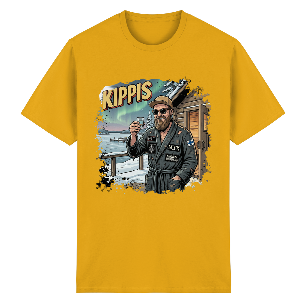 KIPPIS ON THE LEGACY - Heavy Cotton T-Shirt