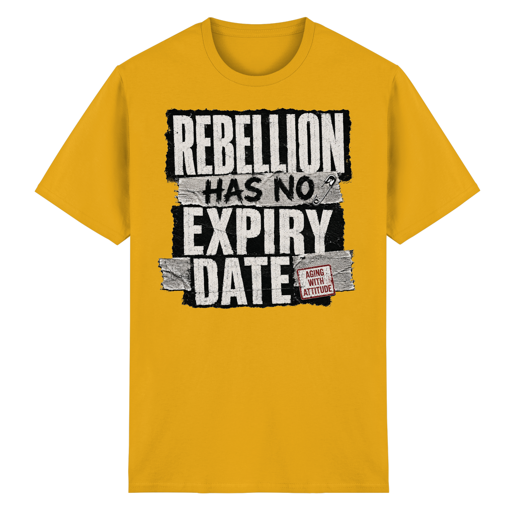 REBELLION HAS NO EXPIRY DATE - Heavy Cotton T-Shirt