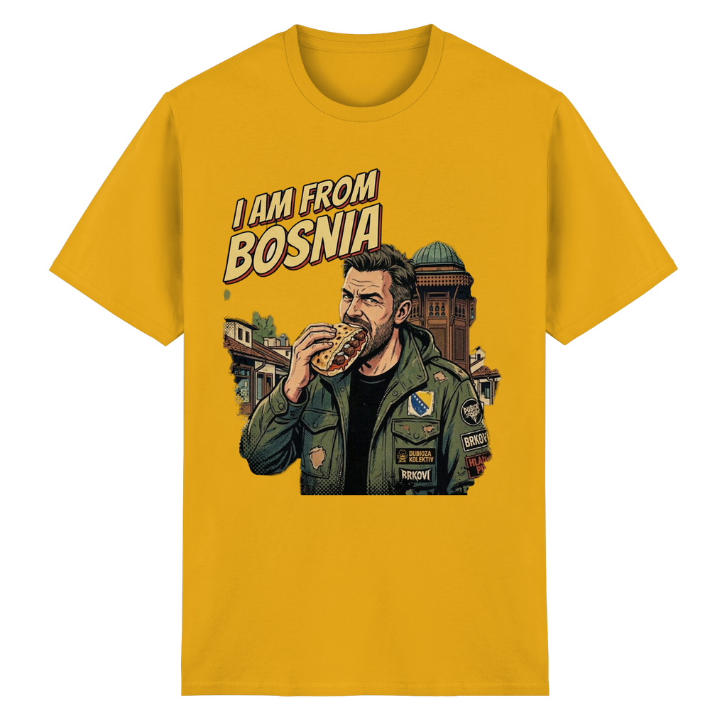 I'AM FROM BOSNIA - Heavy Cotton T-Shirt