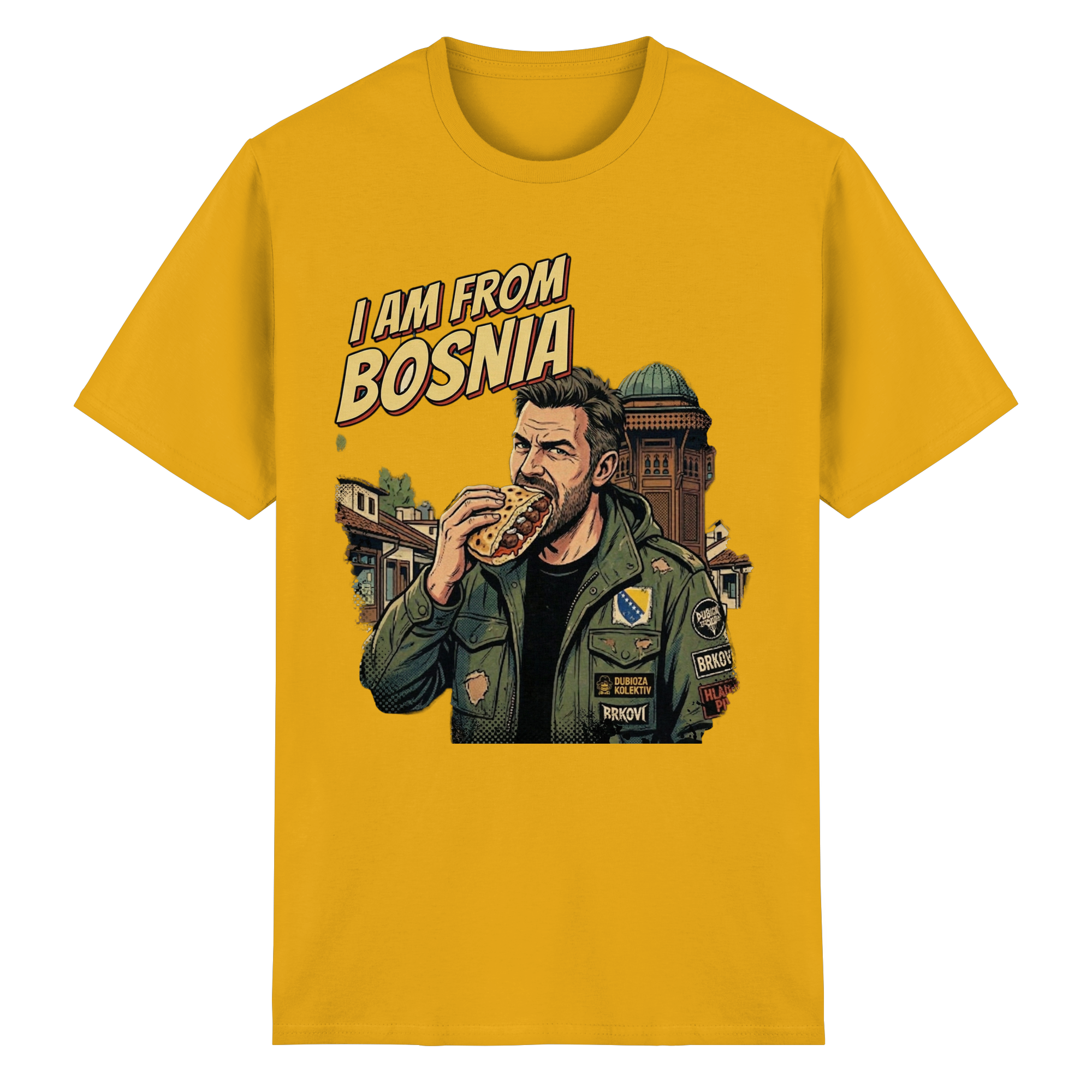 I'AM FROM BOSNIA - Heavy Cotton T-Shirt