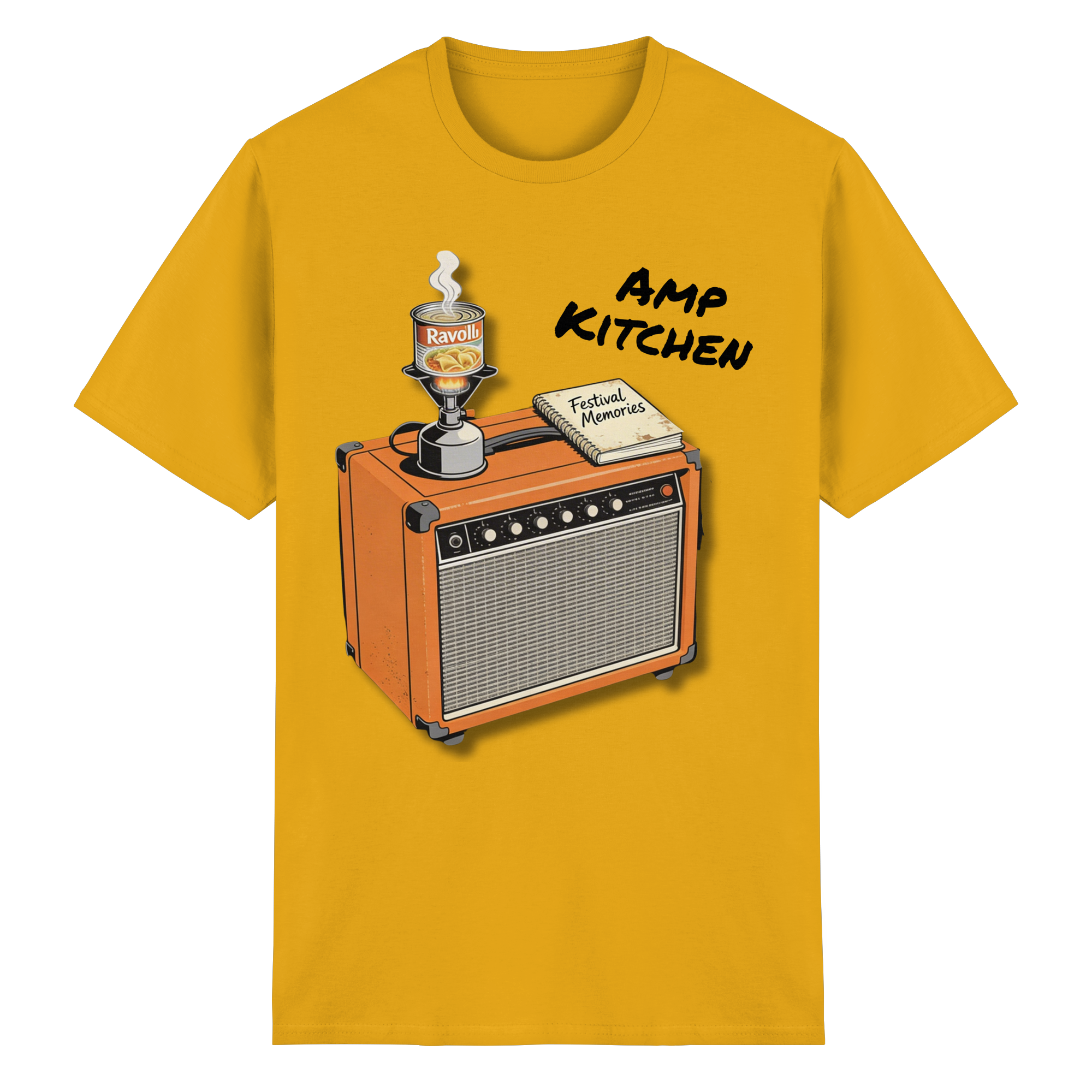 AMP KITCHEN - Heavy Cotton T-Shirt