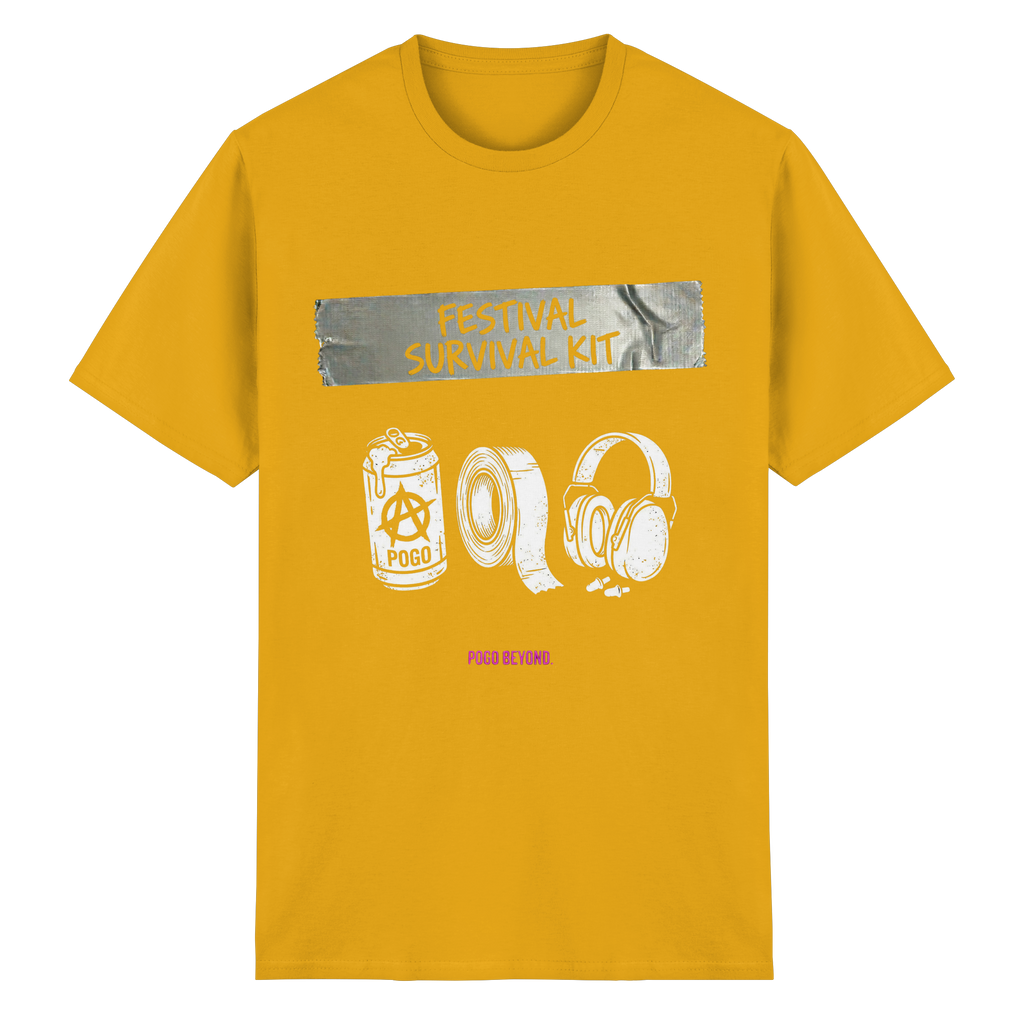 FESTIVAL SURVIVAL - Heavy Cotton T-Shirt