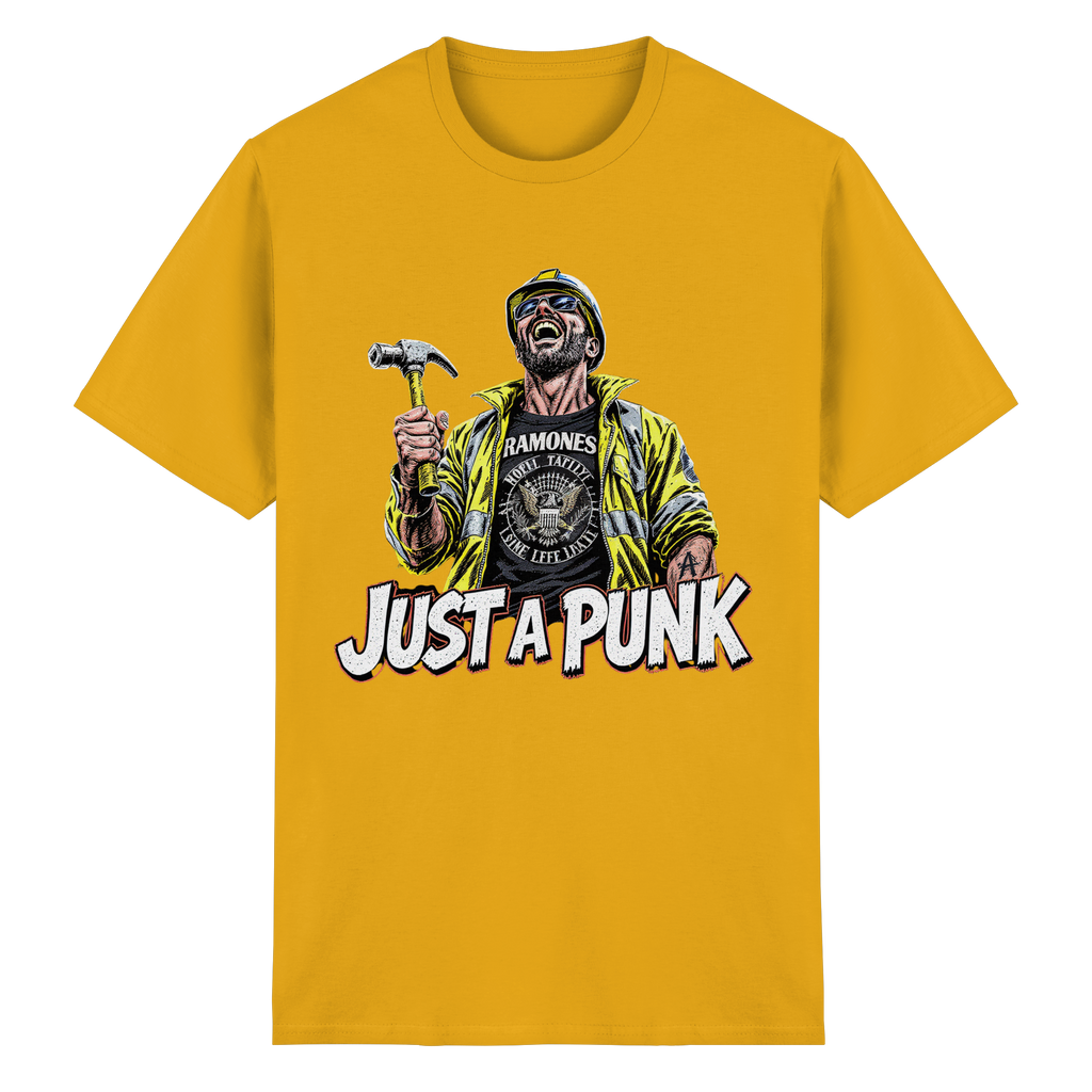JUST A PUNK - Heavy Cotton T-Shirt