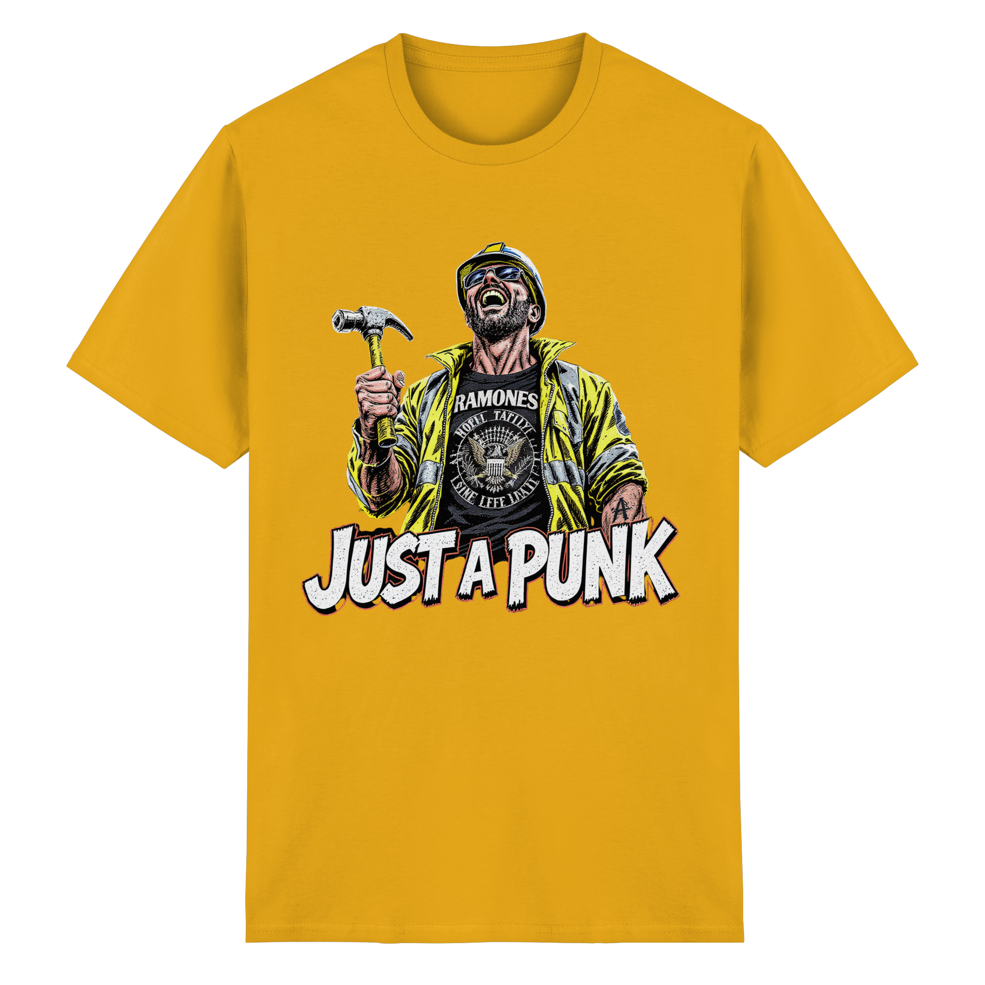 JUST A PUNK - Heavy Cotton T-Shirt