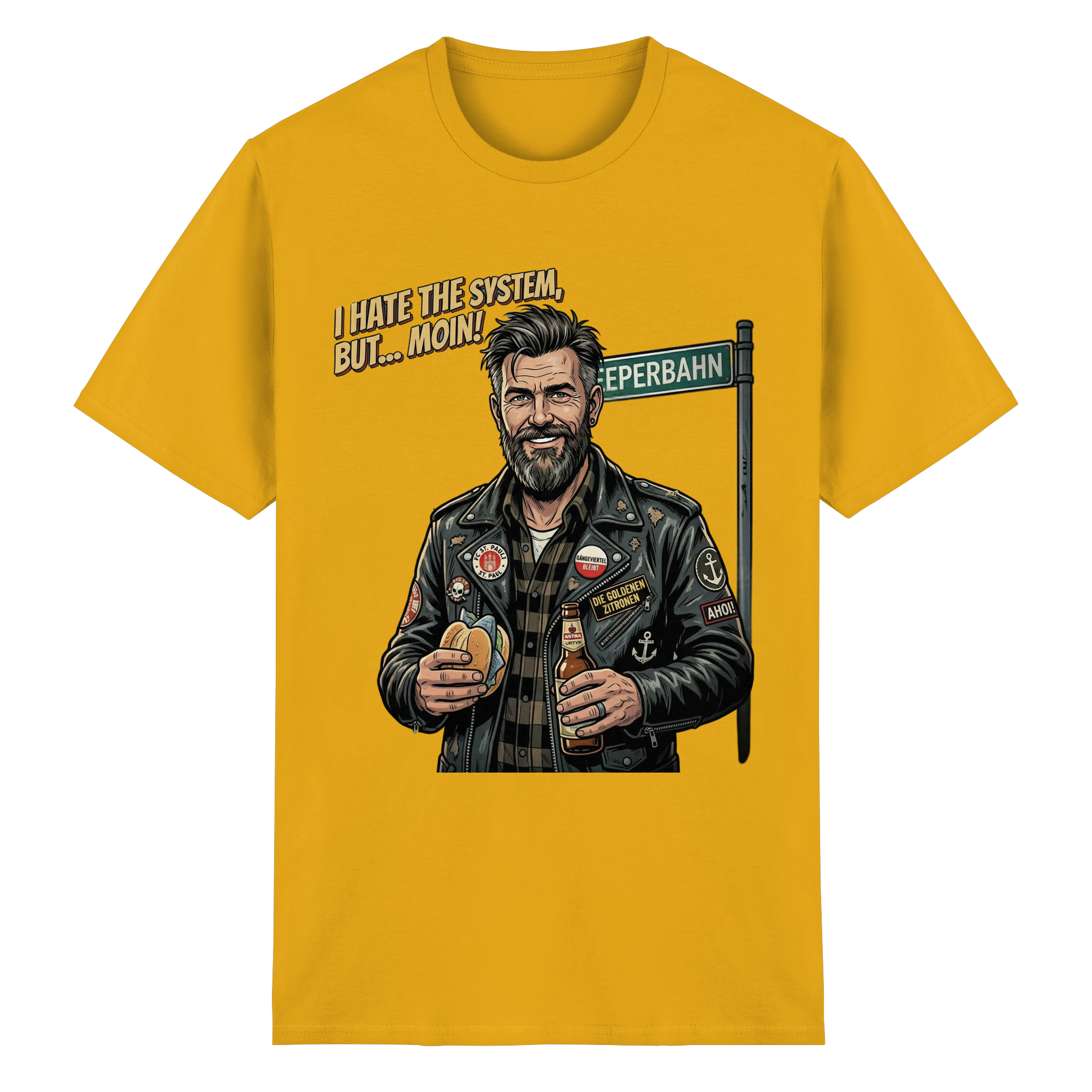 HAMBURG PUNK - MOIN - Heavy Cotton T-Shirt