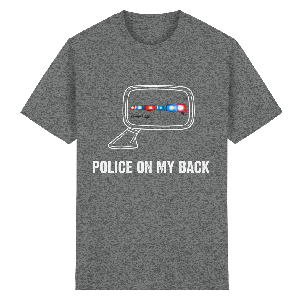 POLICE ON MY BACK - Heavy Cotton T-Shirt