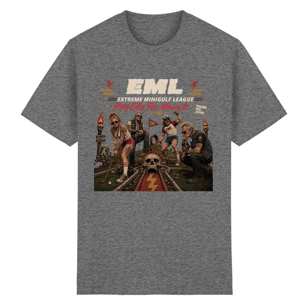 EXTREME MINIGOLF LEAGUE - Heavy Cotton T-Shirt