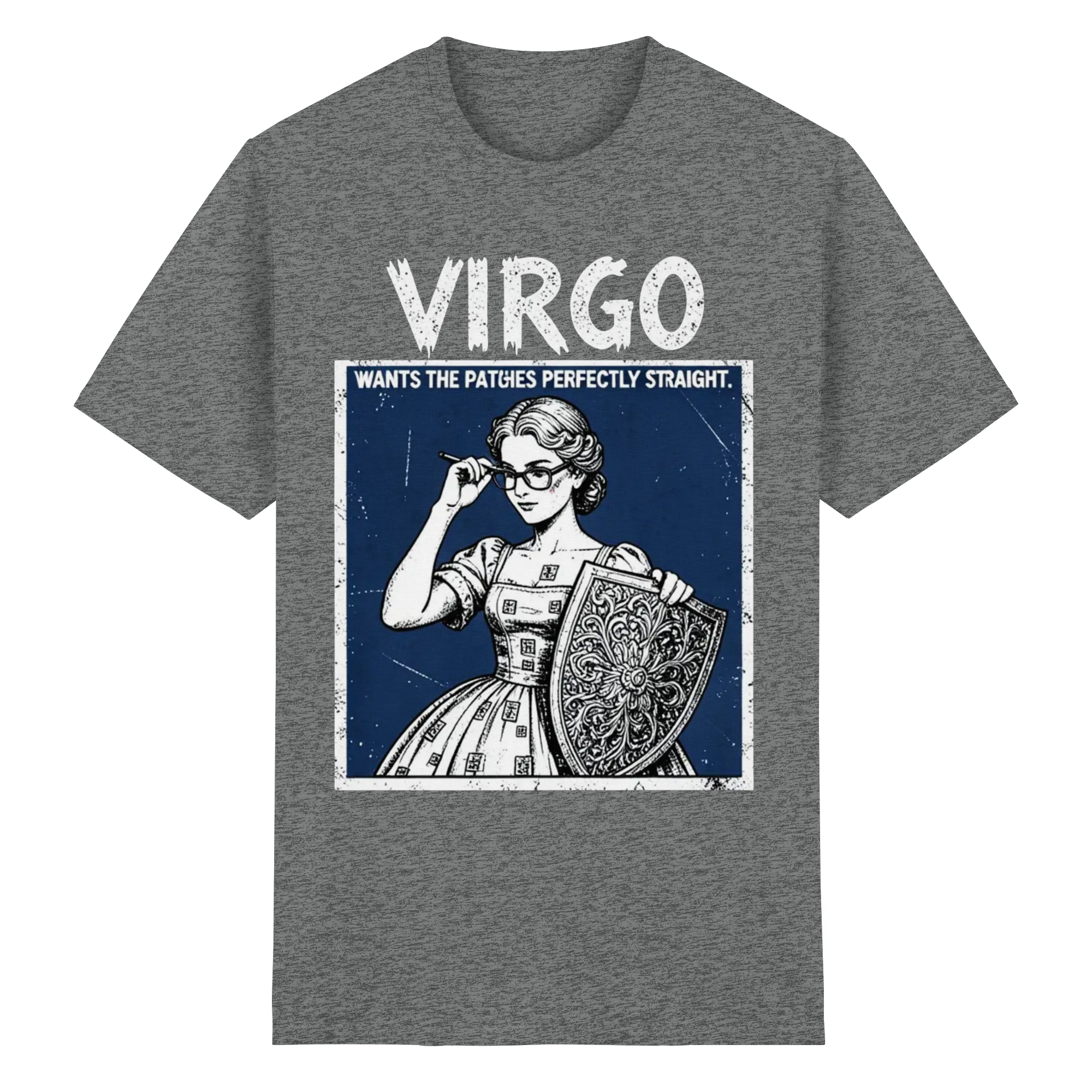 VIRGO PUNK - Heavy Cotton T-Shirt