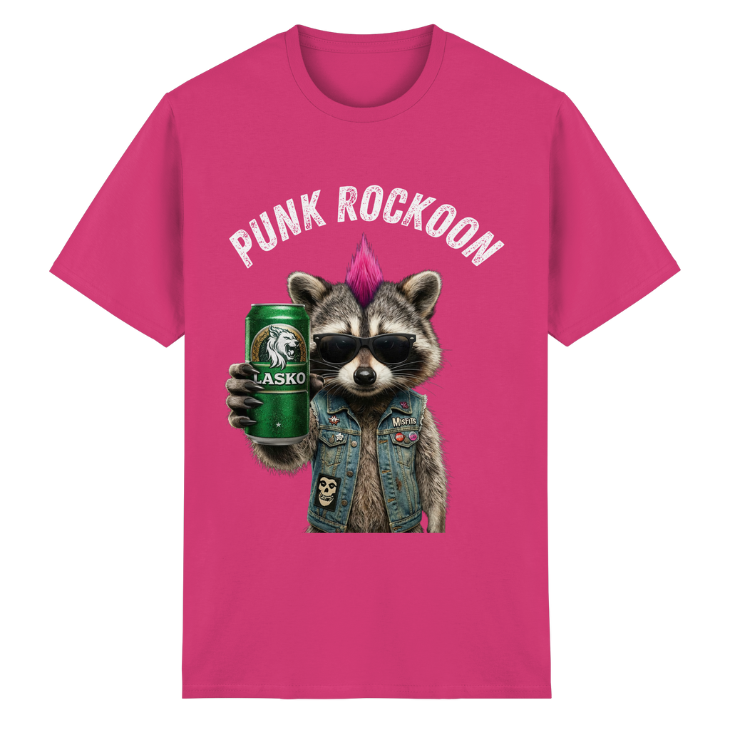 PUNK ROCKOON - Heavy Cotton T-Shirt