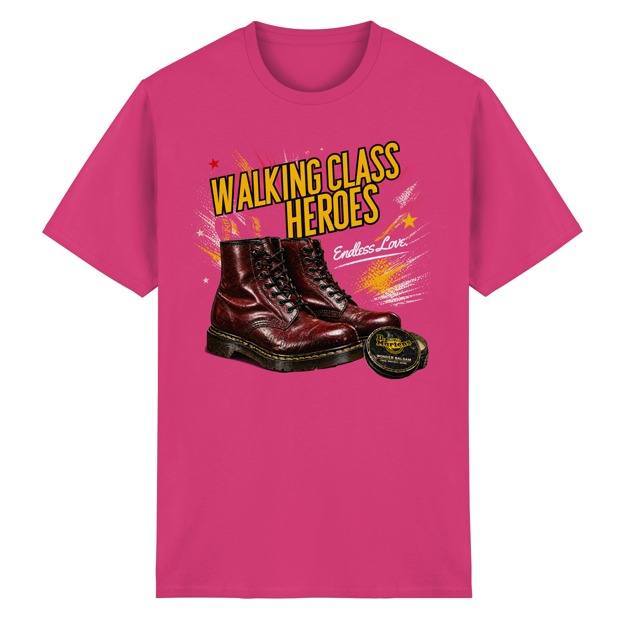 WONDER BALM & IRON SOULS - Heavy Cotton T-Shirt