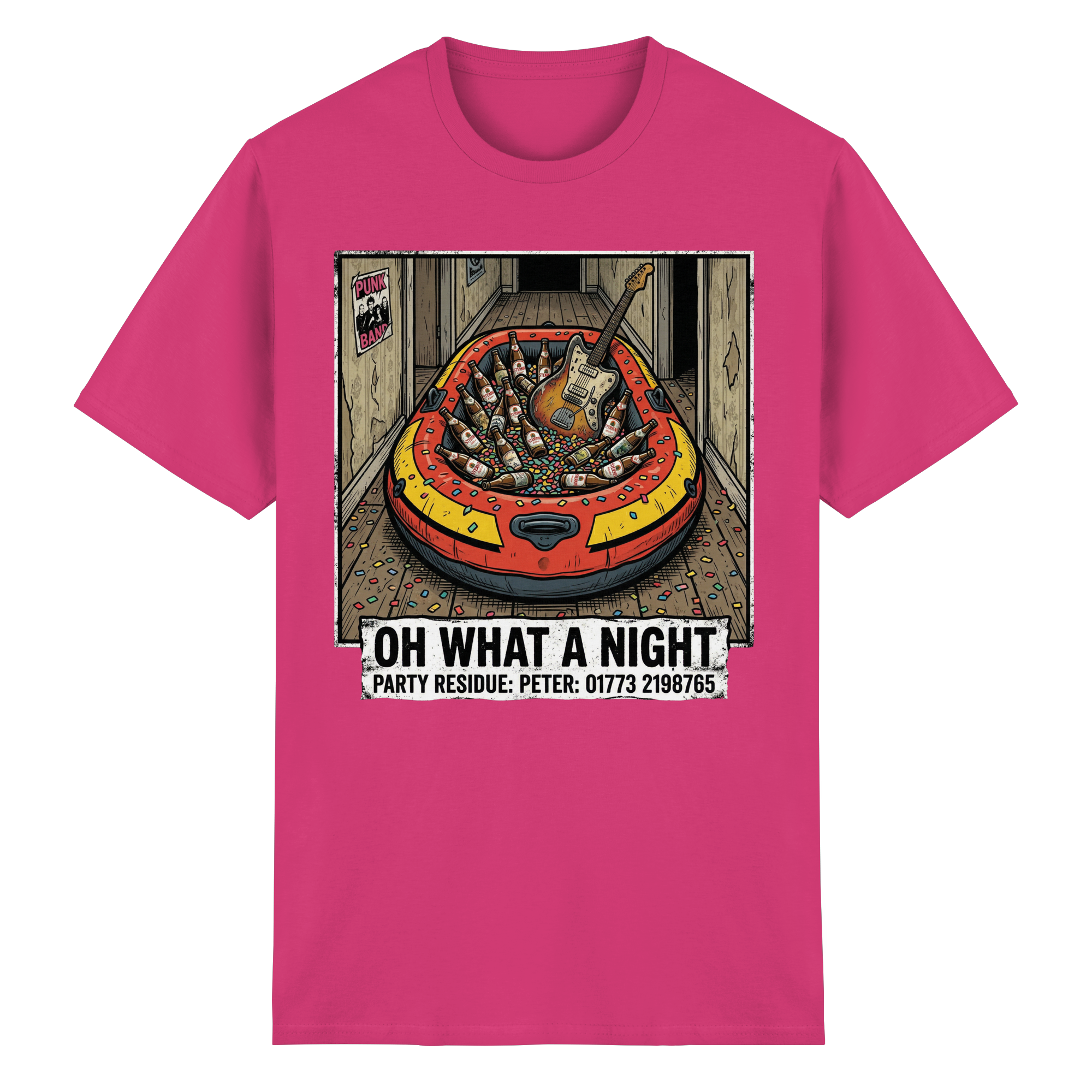 OH WHAT A NIGHT - Heavy Cotton T-Shirt